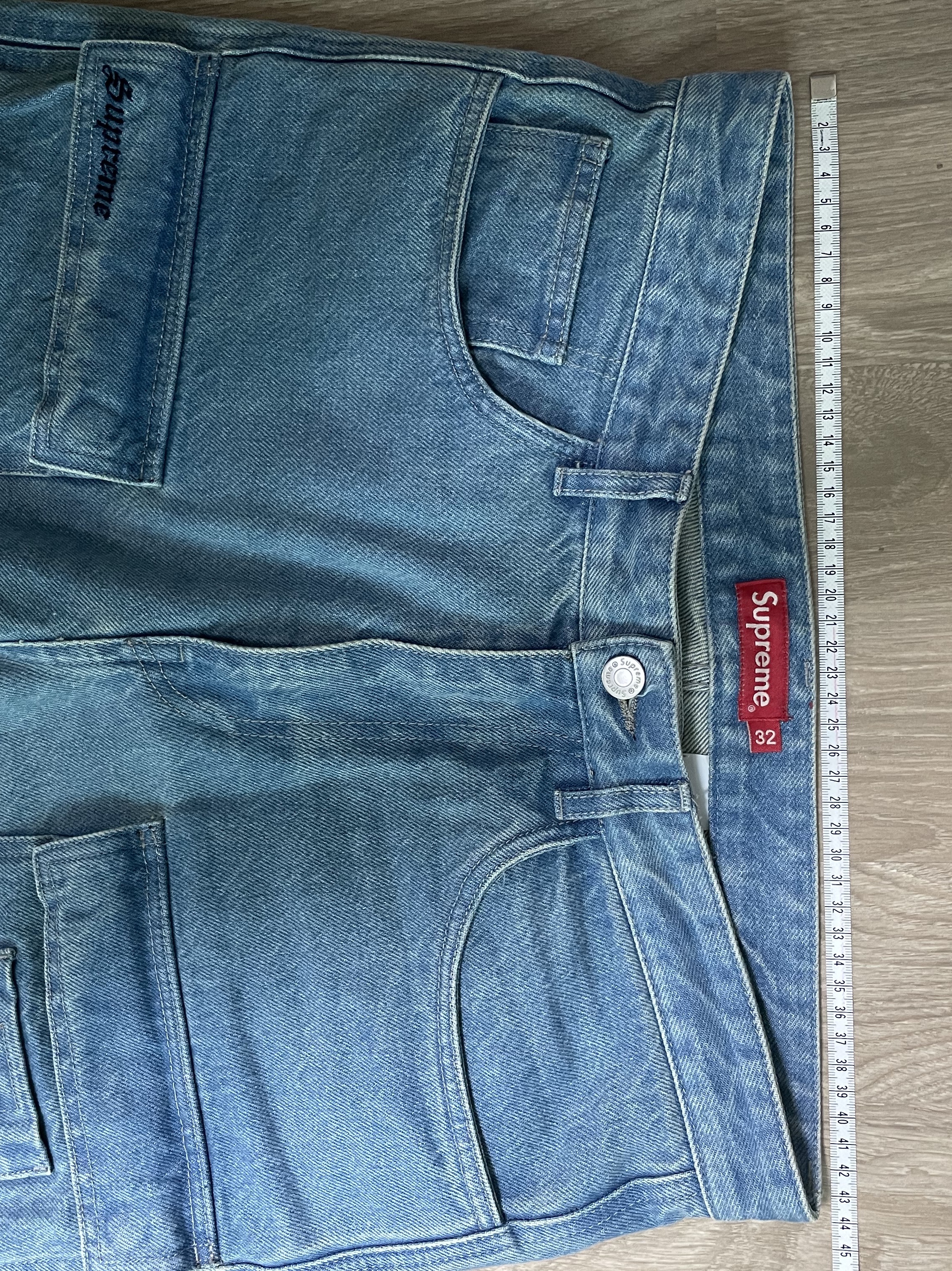 Supreme Zip-Off Utility Pants Denim - 21FW 착용 스타일 - 1
