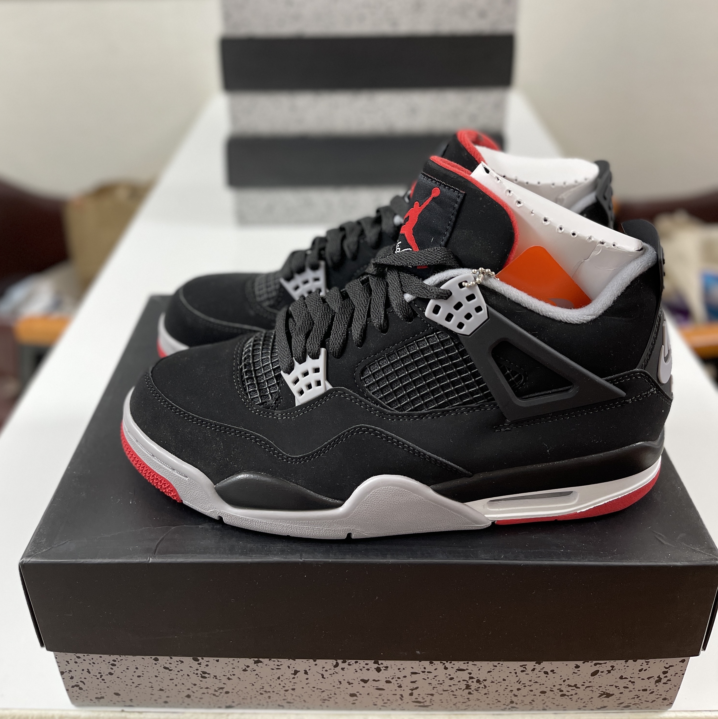 Jordan 4 Retro Bred 2019 착용 스타일 - 2