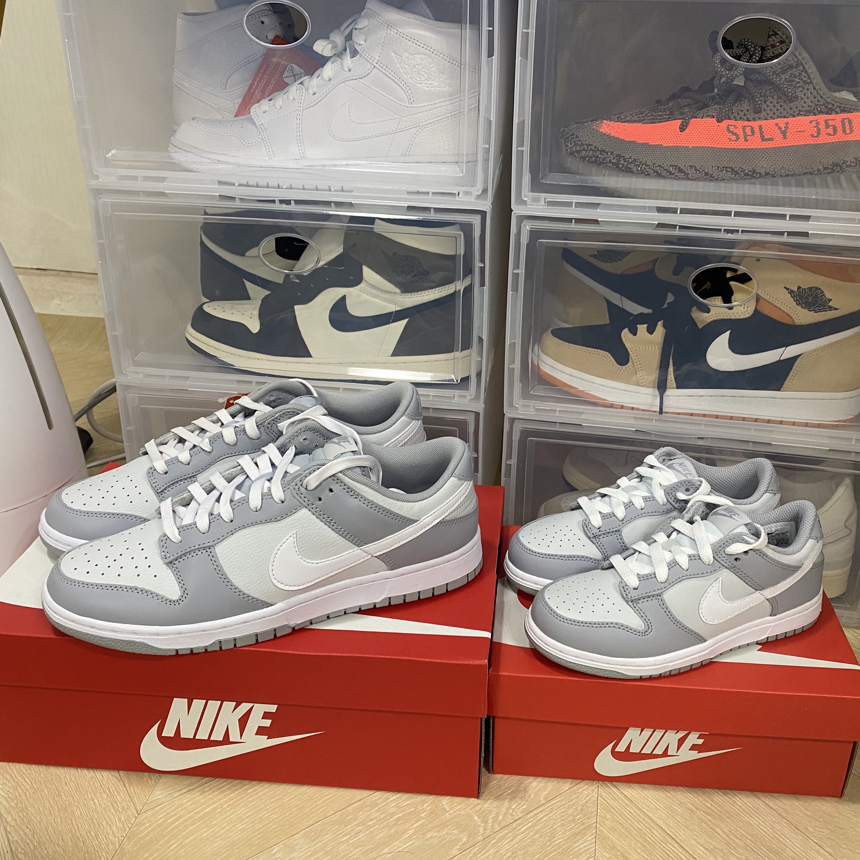 Nike Dunk Low Retro Wolf Grey, (PS) Nike Dunk Low Wolf Grey 착용 스타일