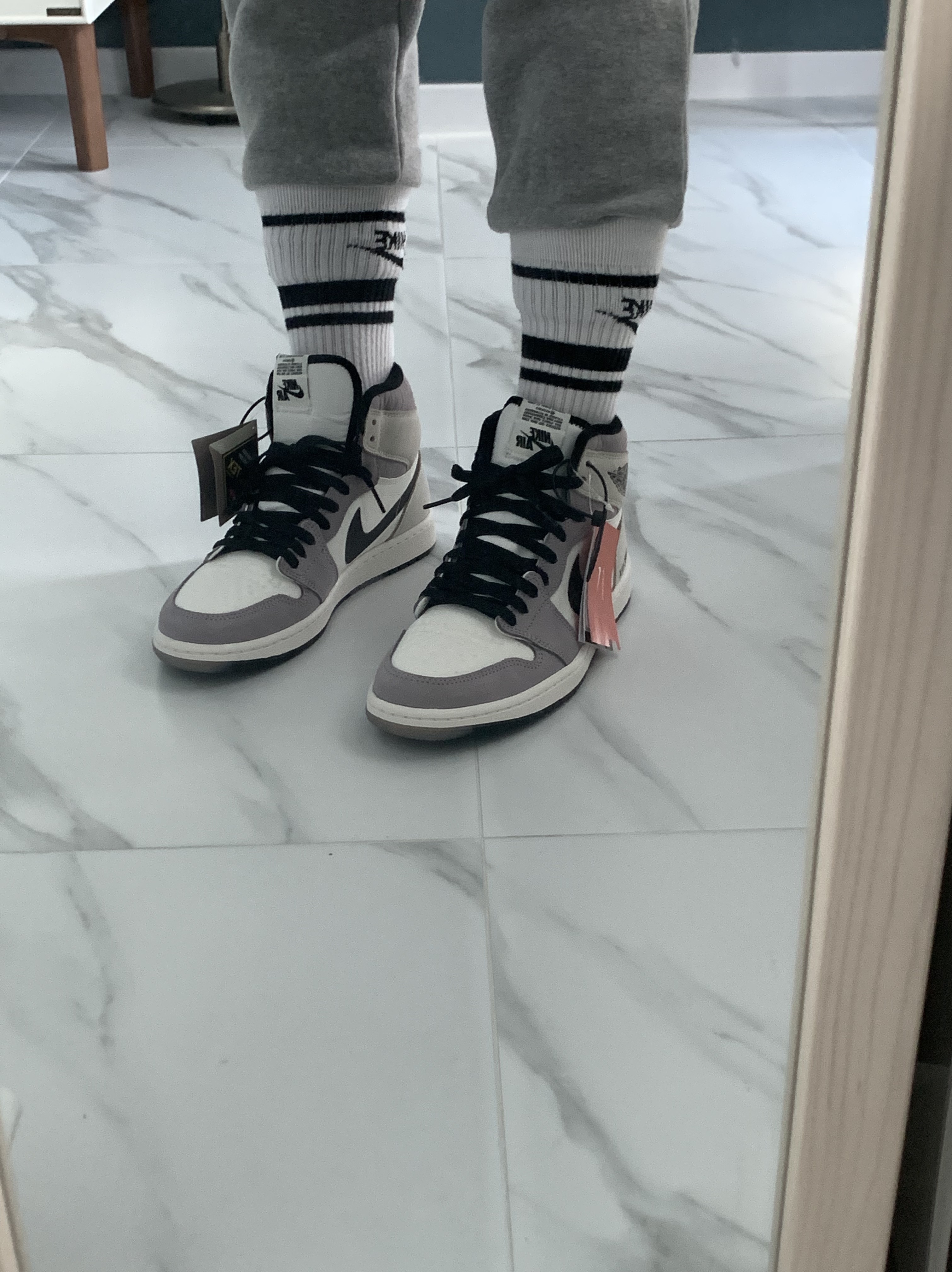 Jordan 1 Element Gore-Tex Sail 착용 스타일 - 2