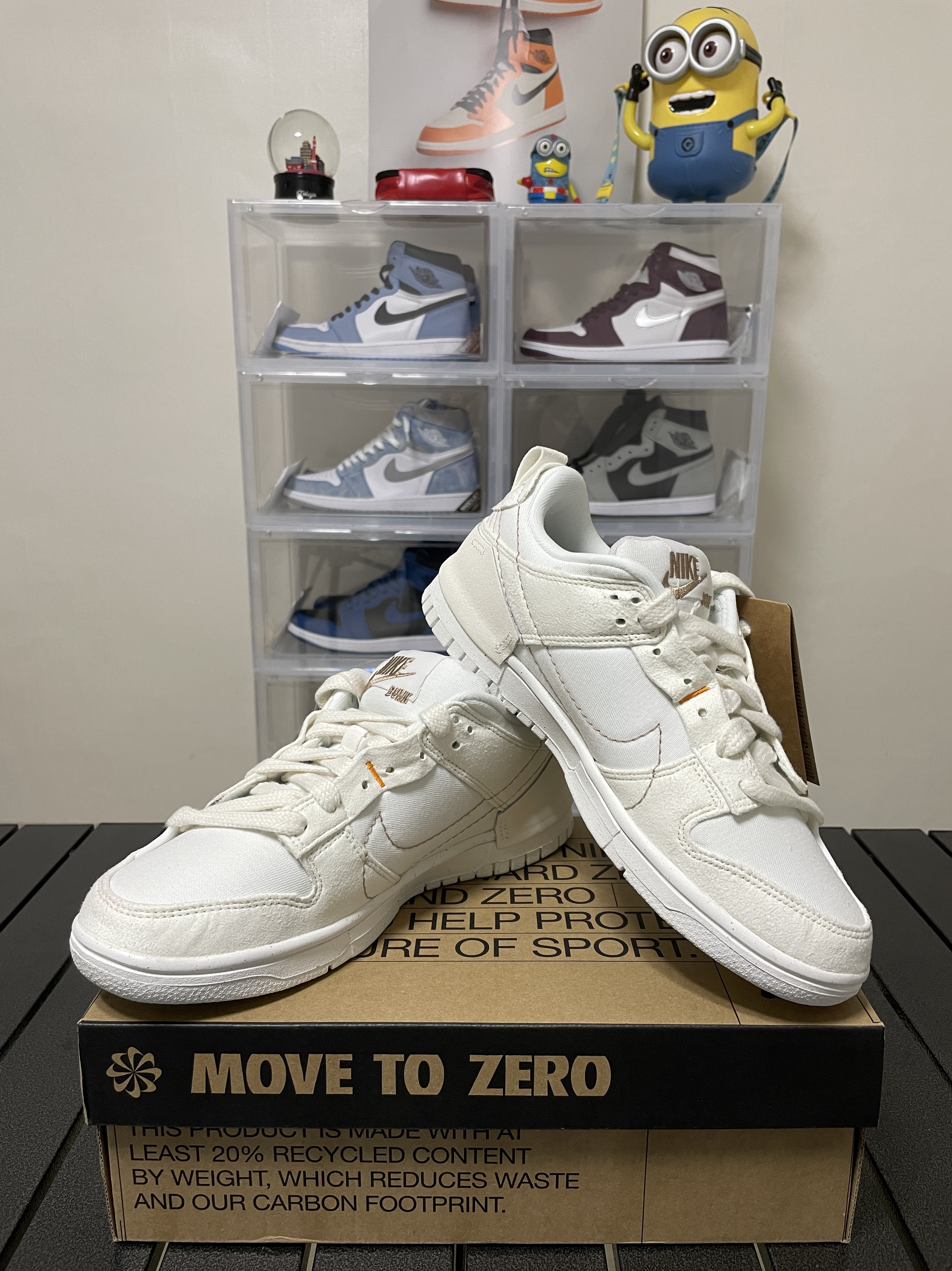 (W) Nike Dunk Low Disrupt 2 Pale Ivory Sail 착용 스타일