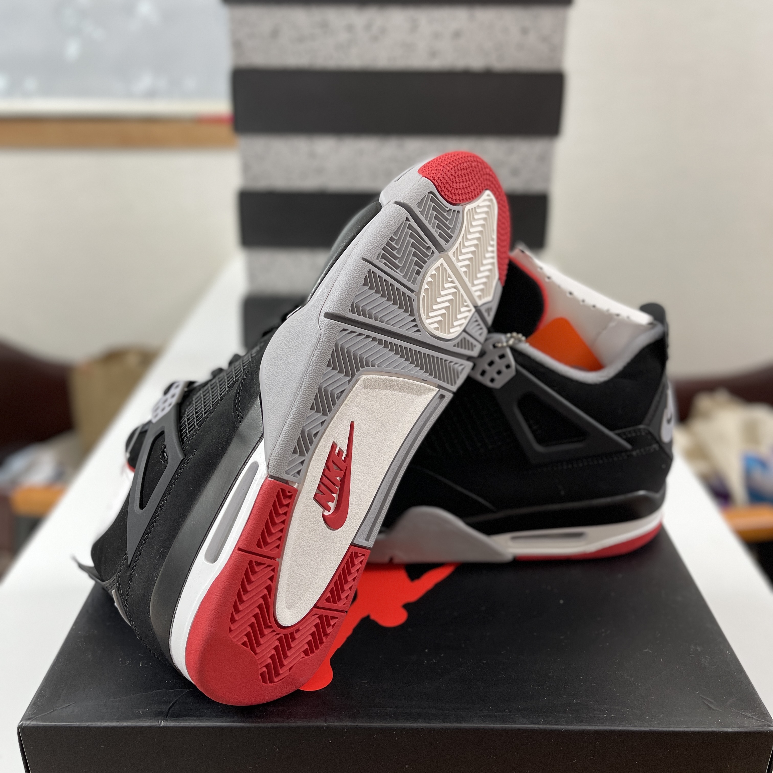 Jordan 4 Retro Bred 2019 착용 스타일 - 5