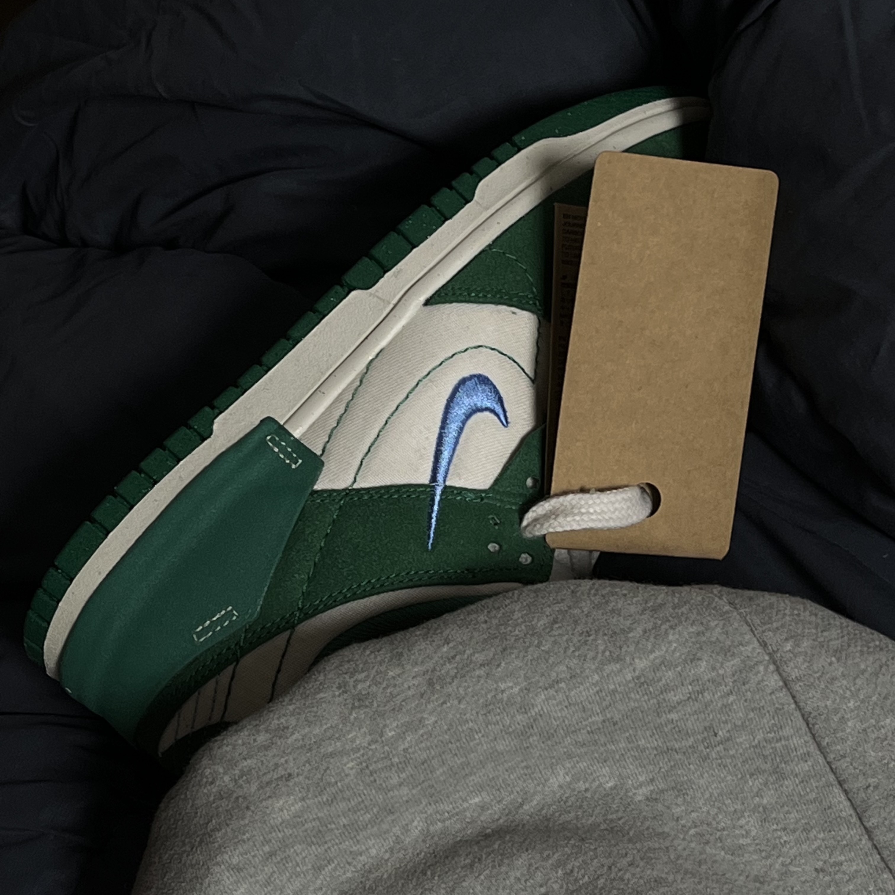 (W) Nike Dunk Low Disrupt 2 Phantom University Blue 착용 스타일
