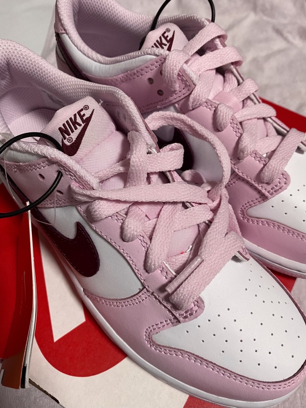 (GS) Nike Dunk Low Pink Foam, (PS) Nike Dunk Low Pink Foam 착용 스타일 - 3