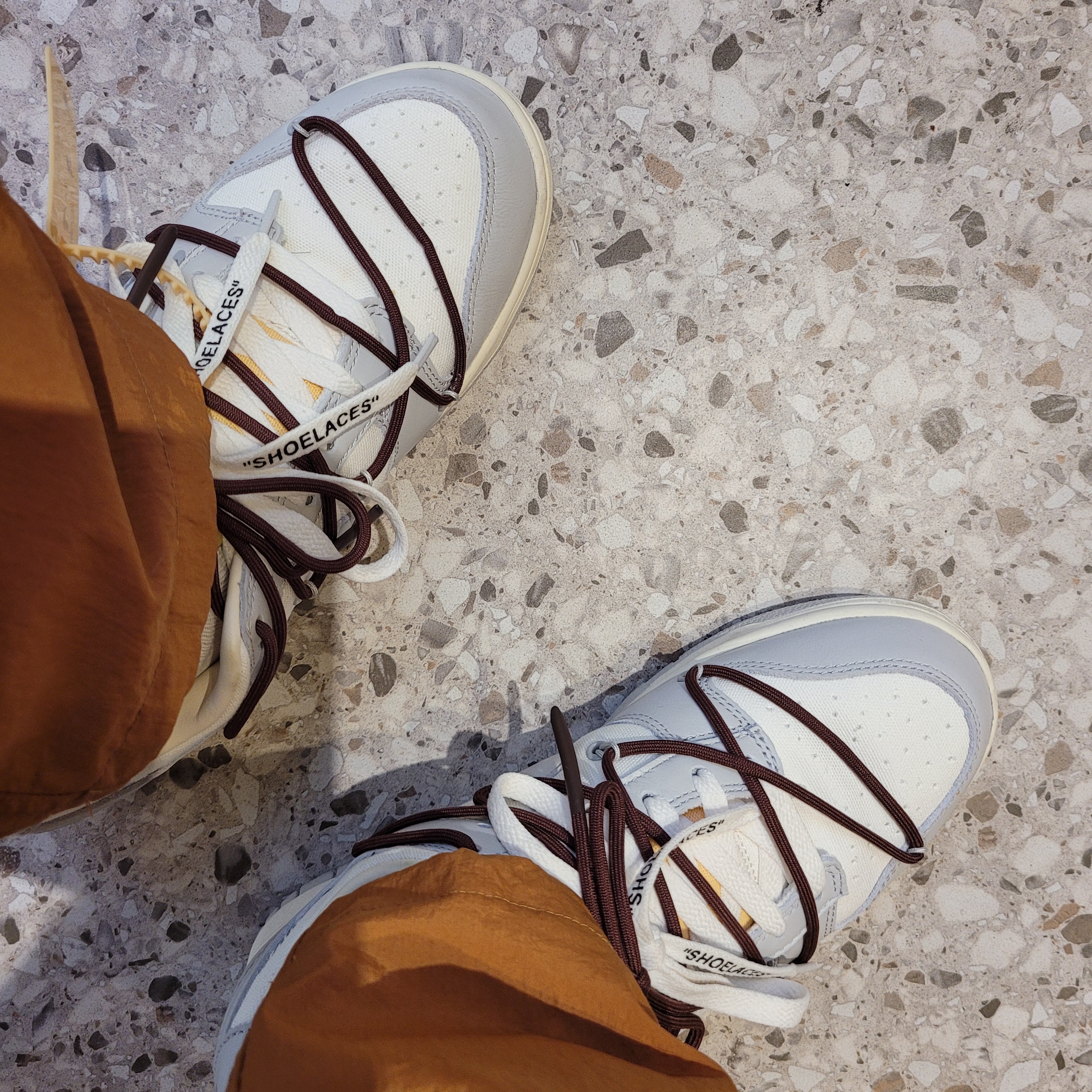 Nike x Off-White Dunk Low The 50 - Lot 46 착용 스타일 - 2