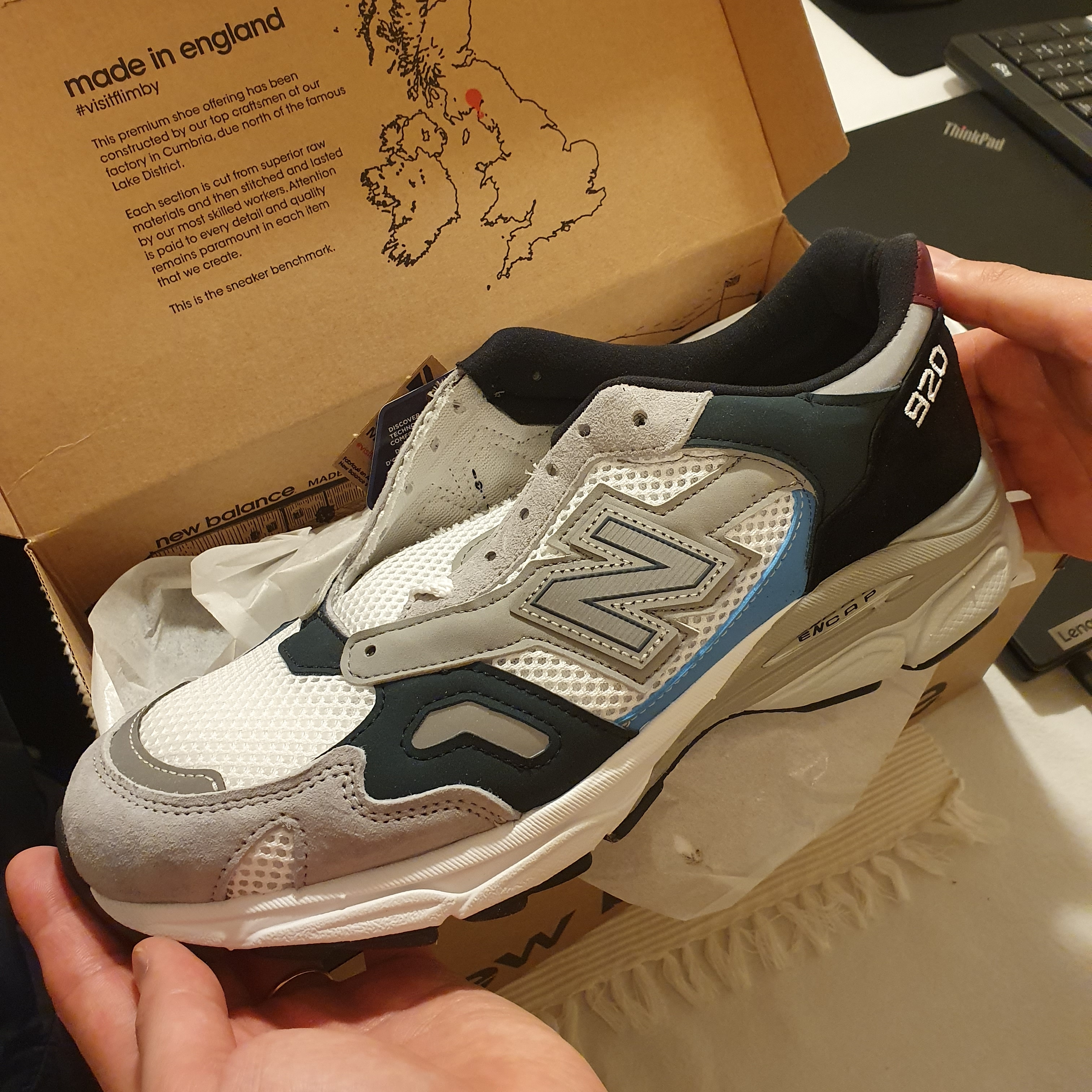 New Balance 920 Made in UK Debut 착용 스타일 - 3