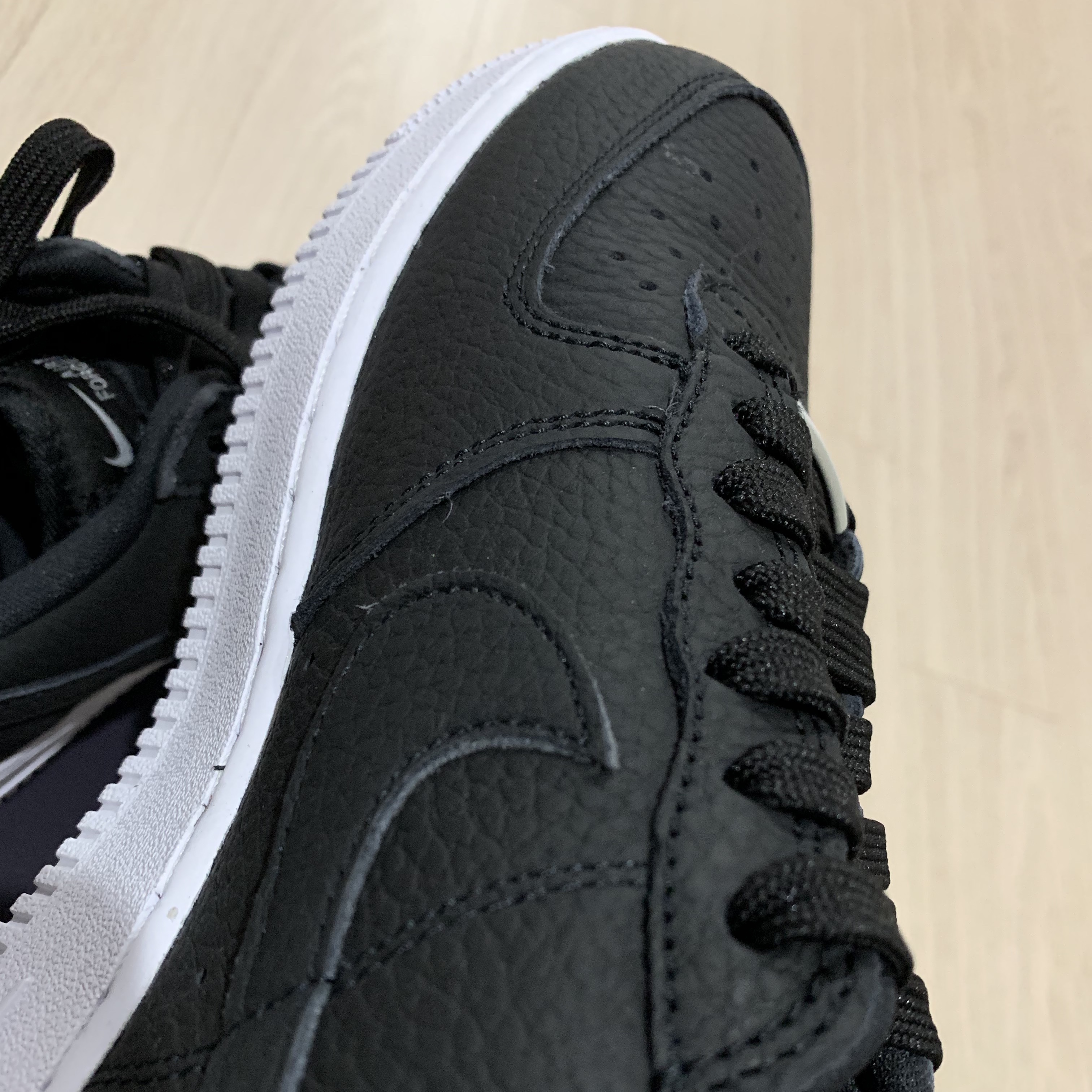 Nike Air Force 1 '07 Craft Black 착용 스타일 - 3