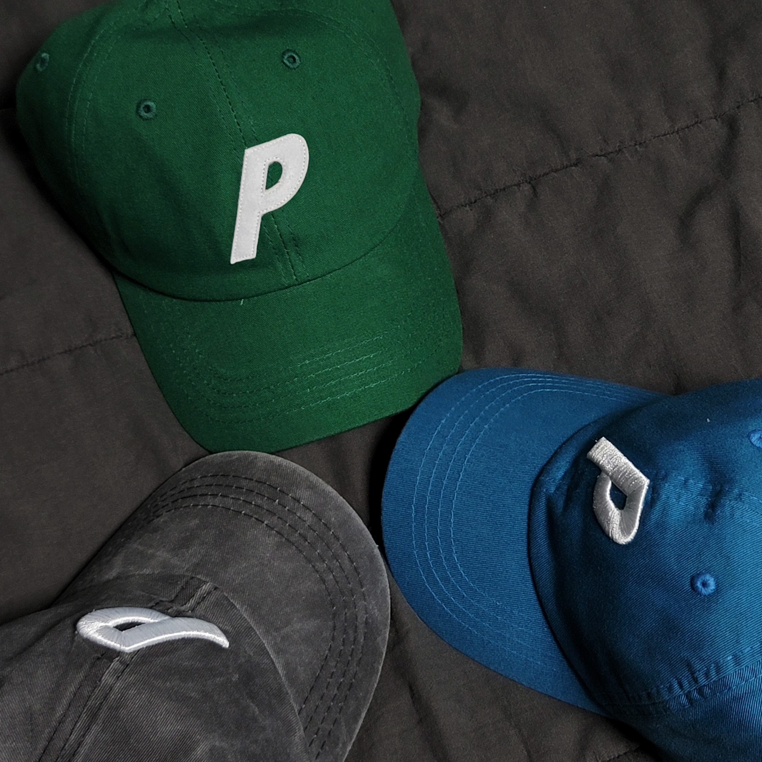 Palace Pigment 3D P 6-Panel Black - 21FW, Palace Canvas P 6-Panel Green - 21FW 착용 스타일