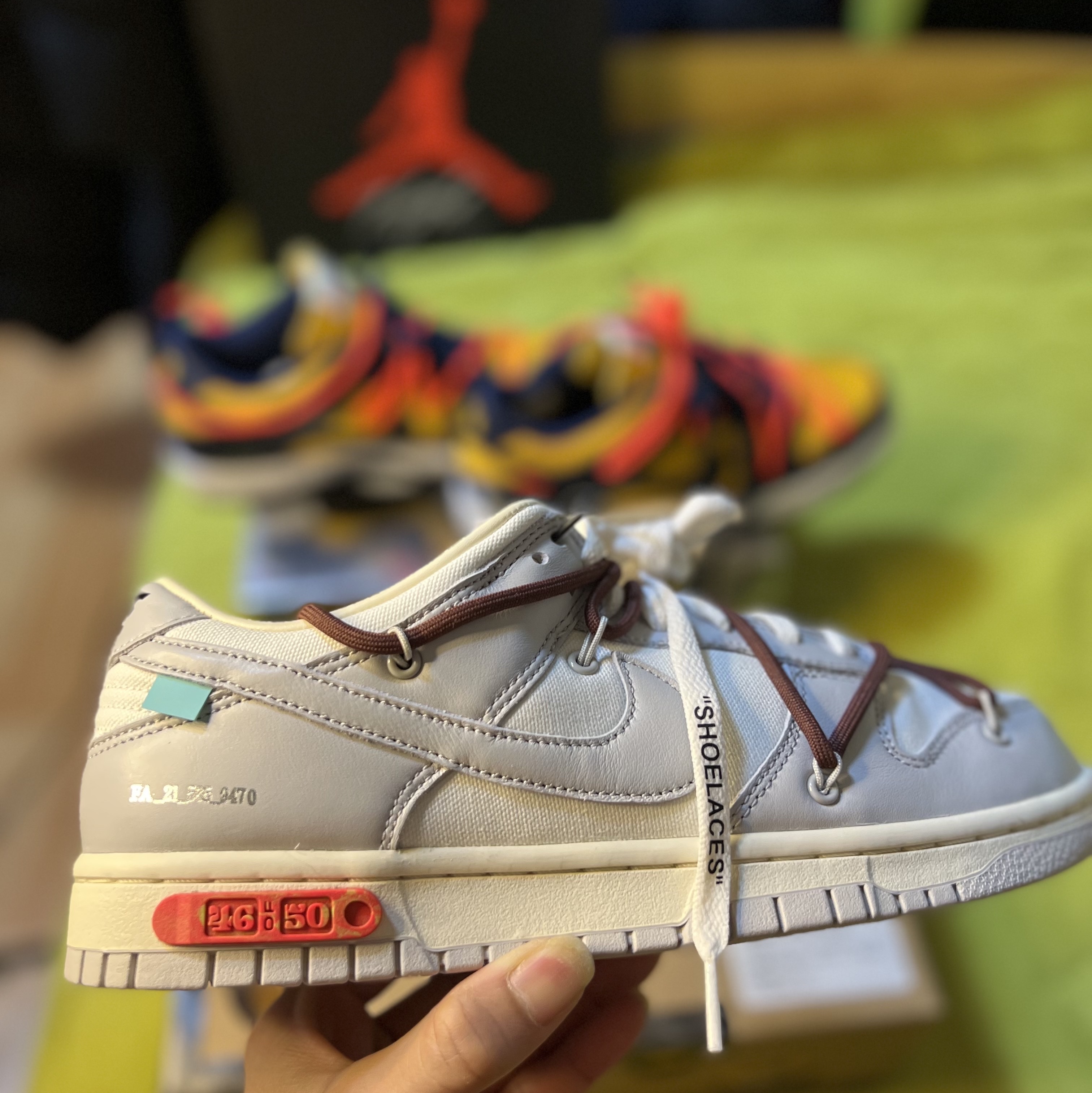 Nike x Off-White Dunk Low The 50 - Lot 46 착용 스타일