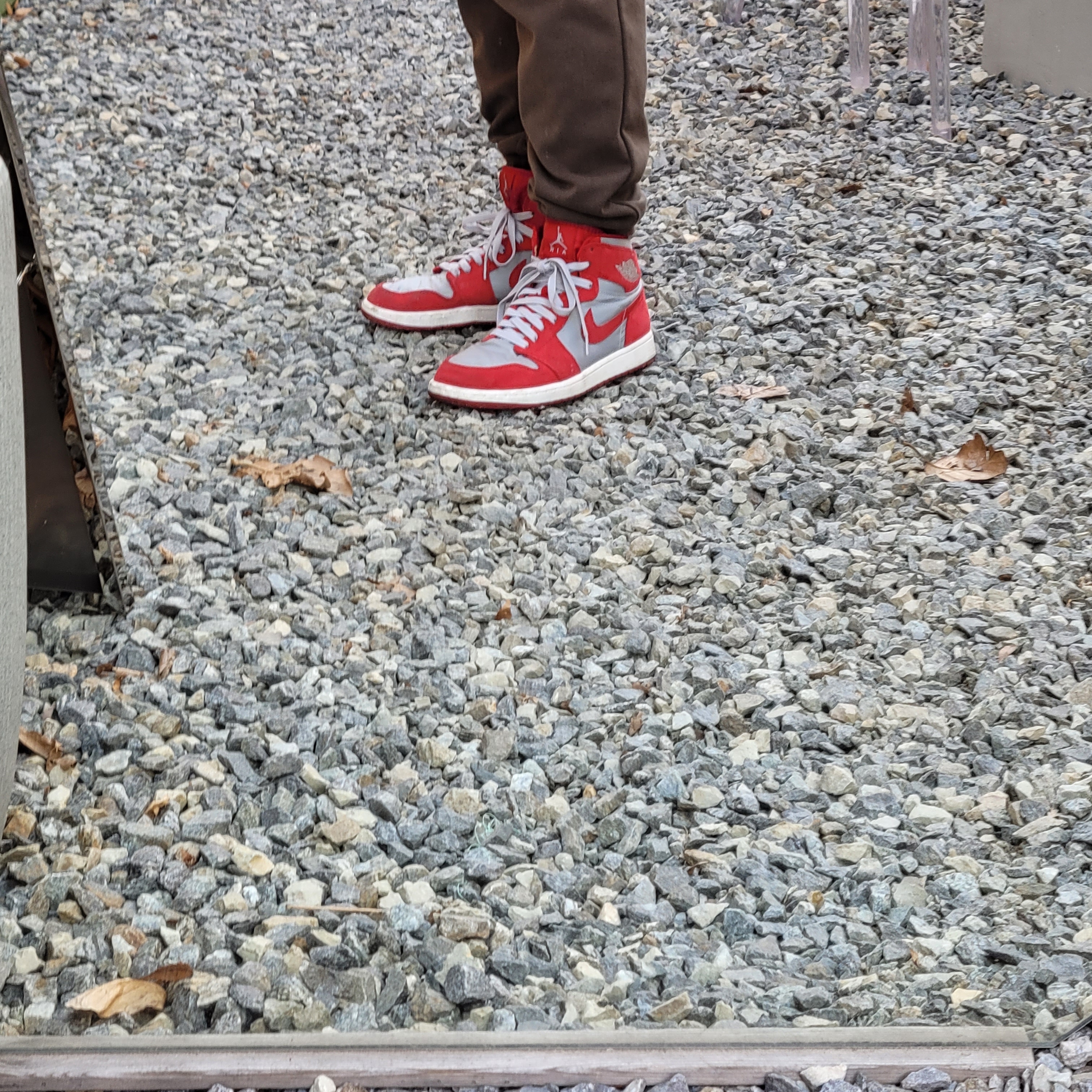 Jordan 1 Retro High Premium Wolf Grey 착용 스타일 - 2