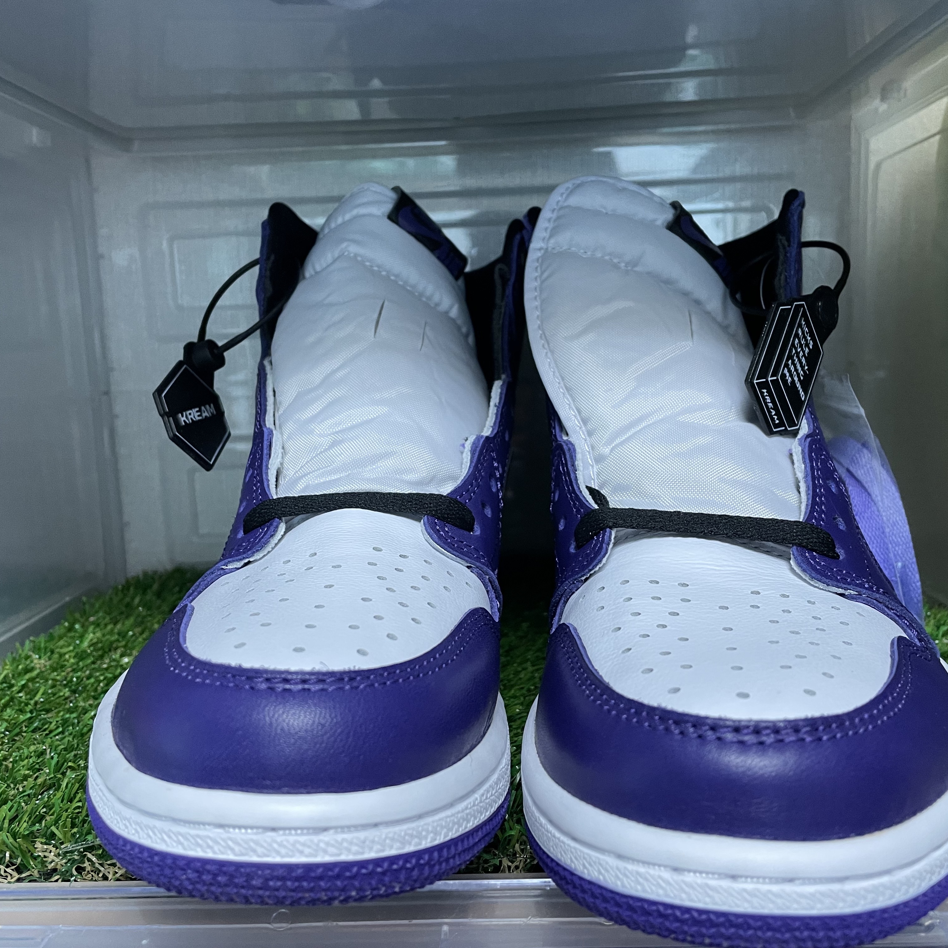 Jordan 1 Retro High OG Court Purple 2020 착용 스타일 - 2