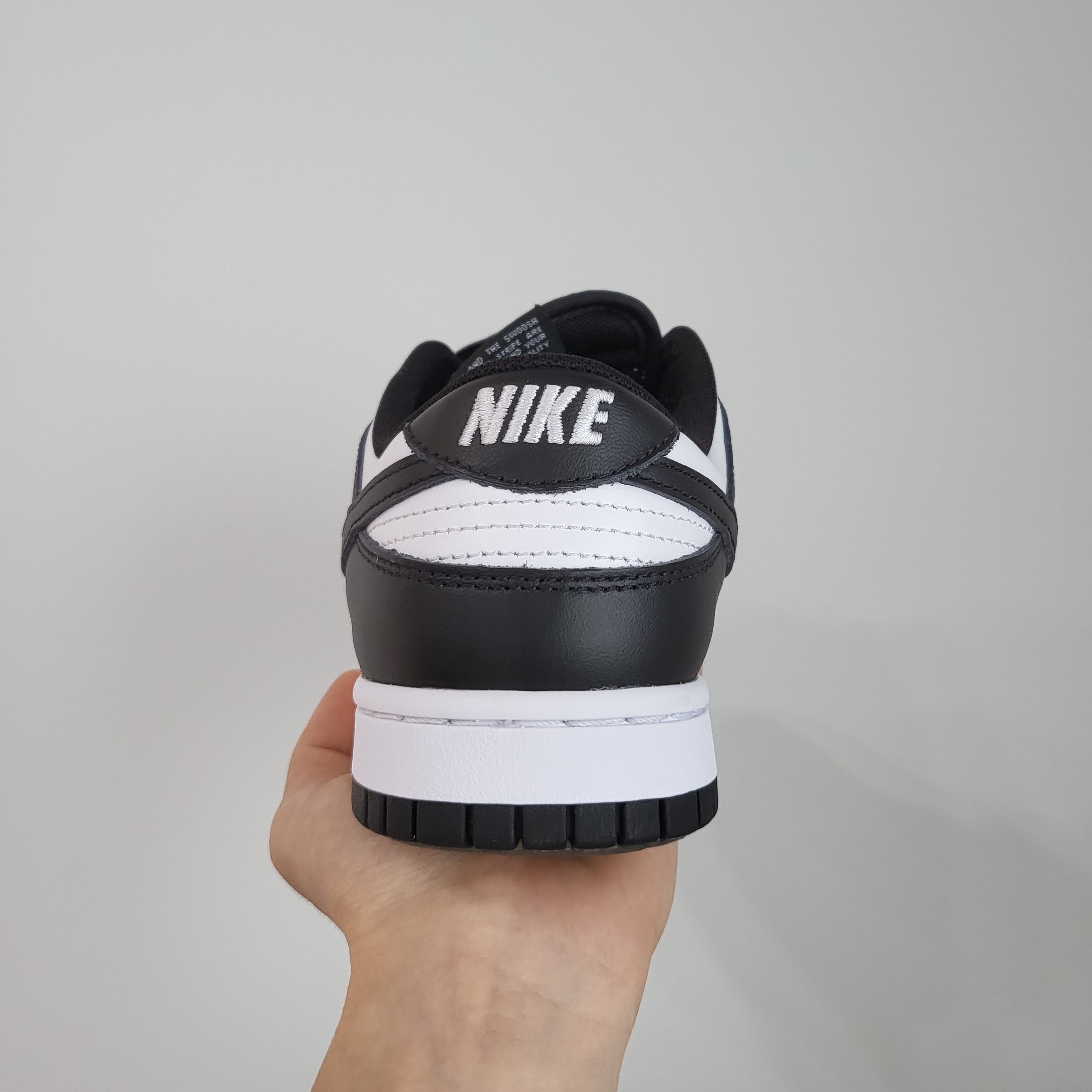 Nike Dunk Low Retro Black, (W) Nike Dunk Low Black 착용 스타일 - 4