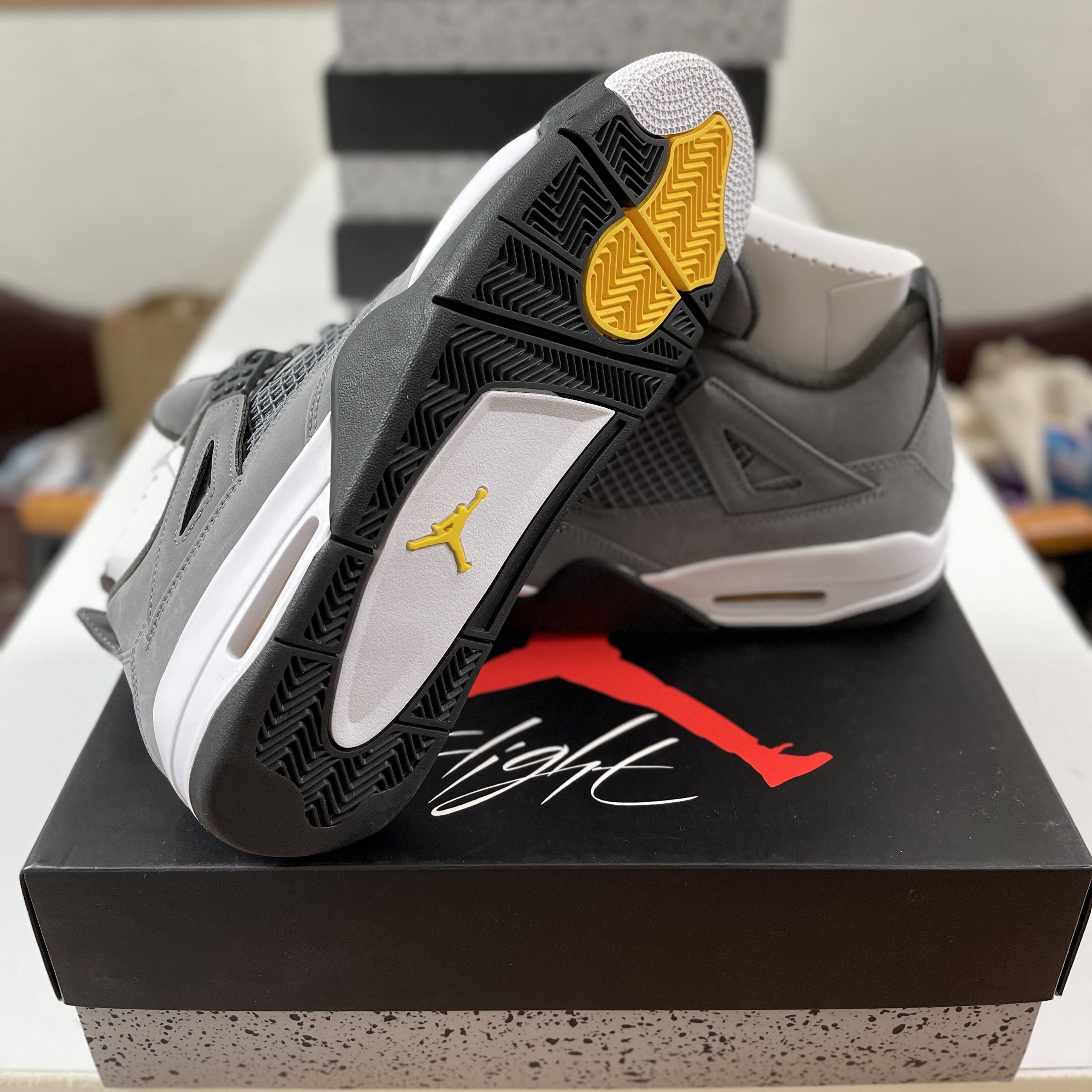 Jordan 4 Retro Cool Grey 2019 착용 스타일 - 5