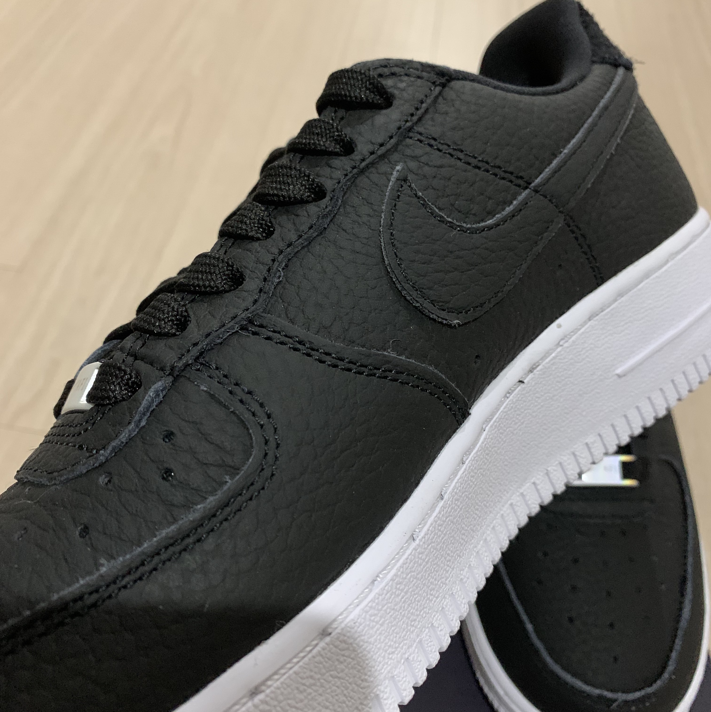 Nike Air Force 1 '07 Craft Black 착용 스타일 - 4