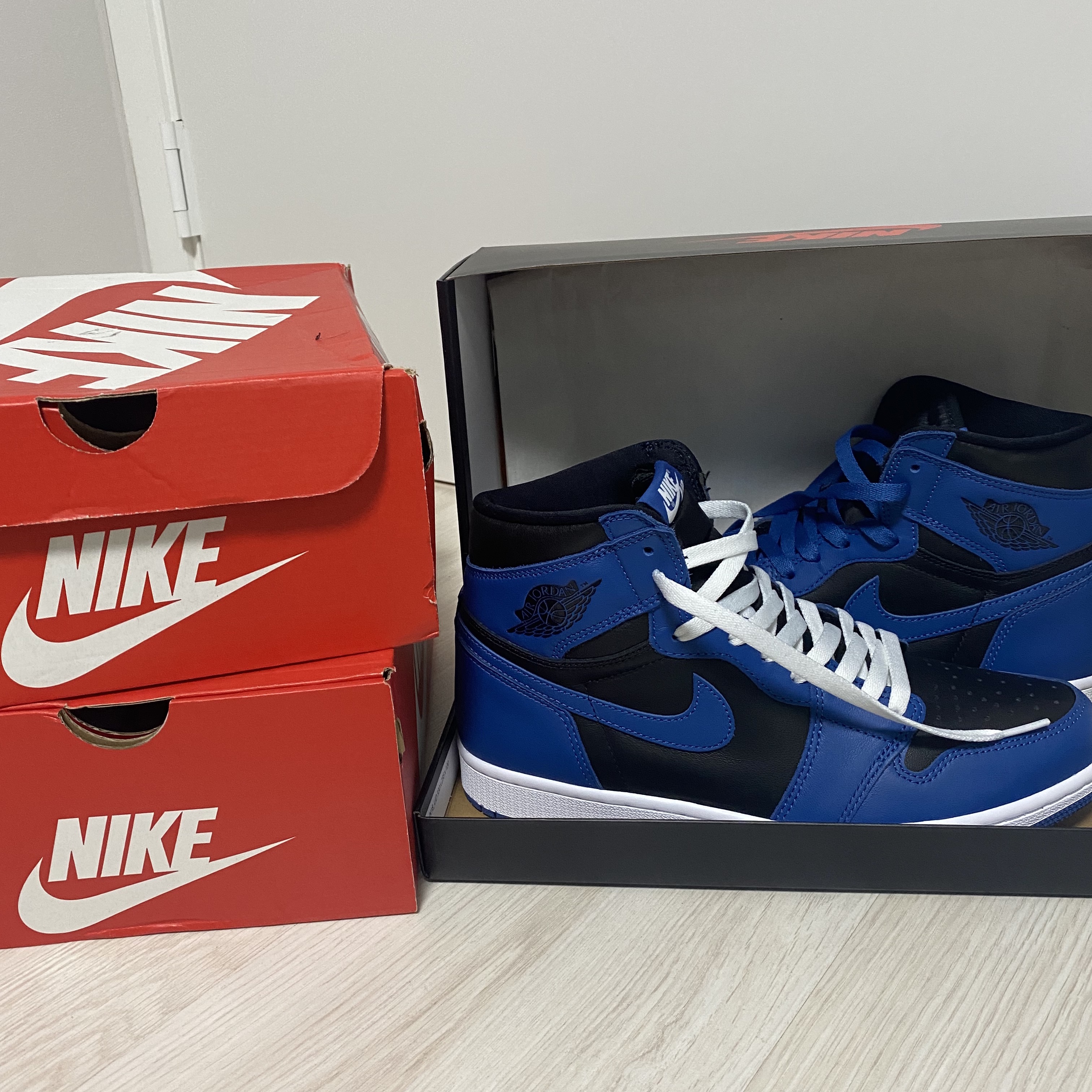 Jordan 1 Retro High OG Dark Marina Blue 착용 스타일