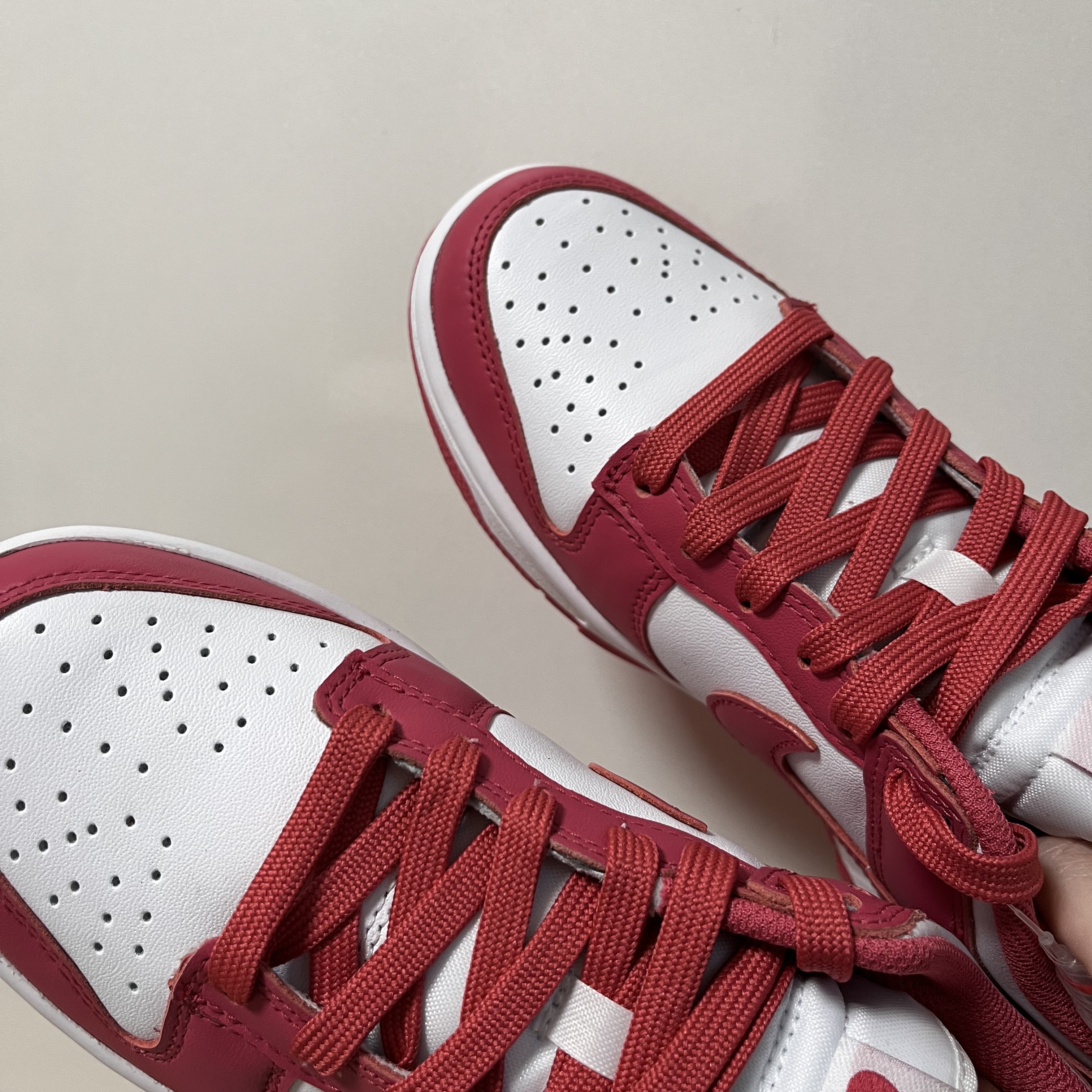 (W) Nike Dunk Low Archeo Pink 착용 스타일
