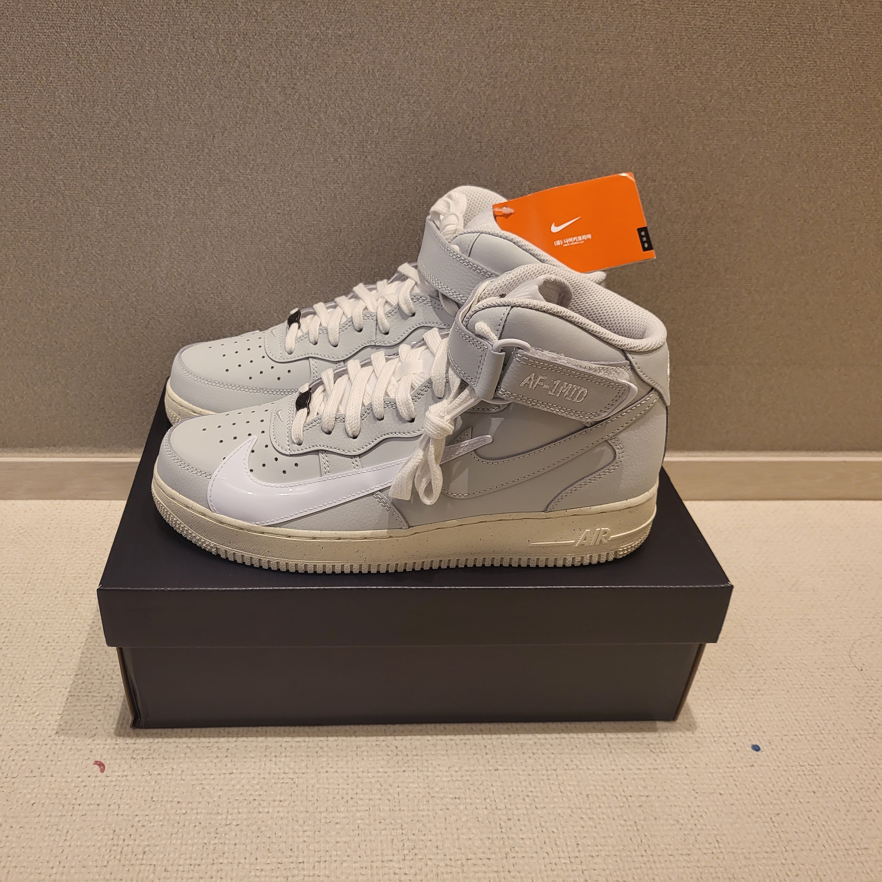 Nike Air Force 1 Mid '07 Premium Copy and Paste 착용 스타일 - 1