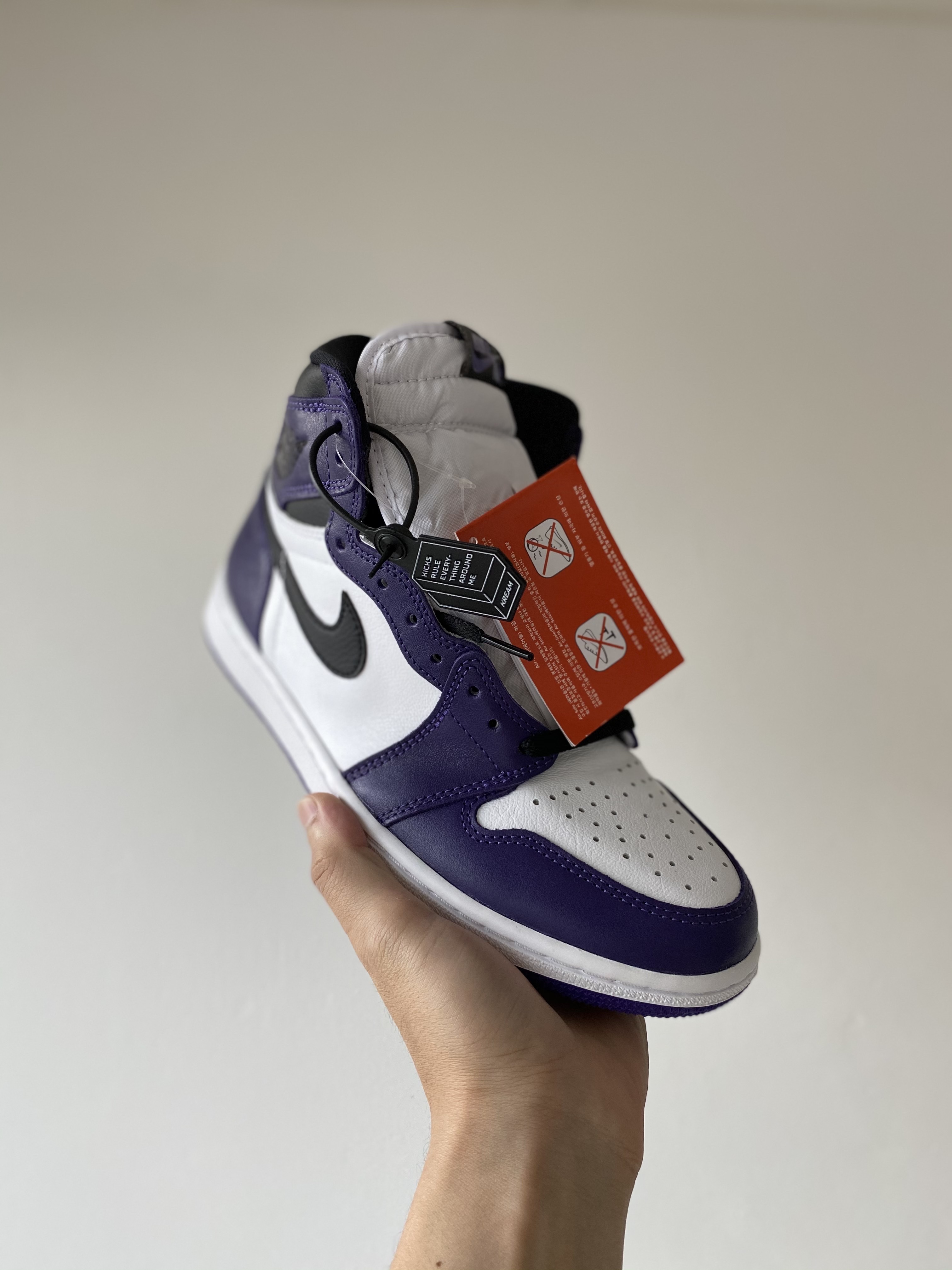 Jordan 1 Retro High OG Court Purple 2020 착용 스타일