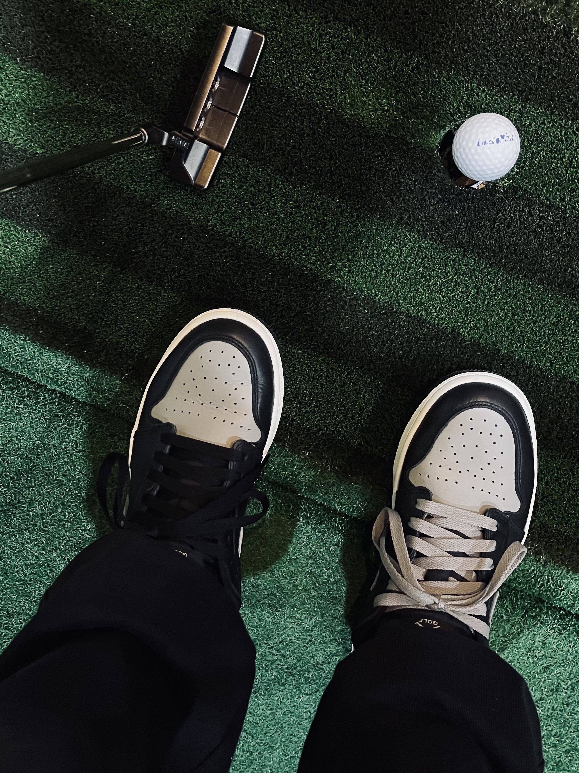 Jordan 1 Low Golf Shadow 착용 스타일