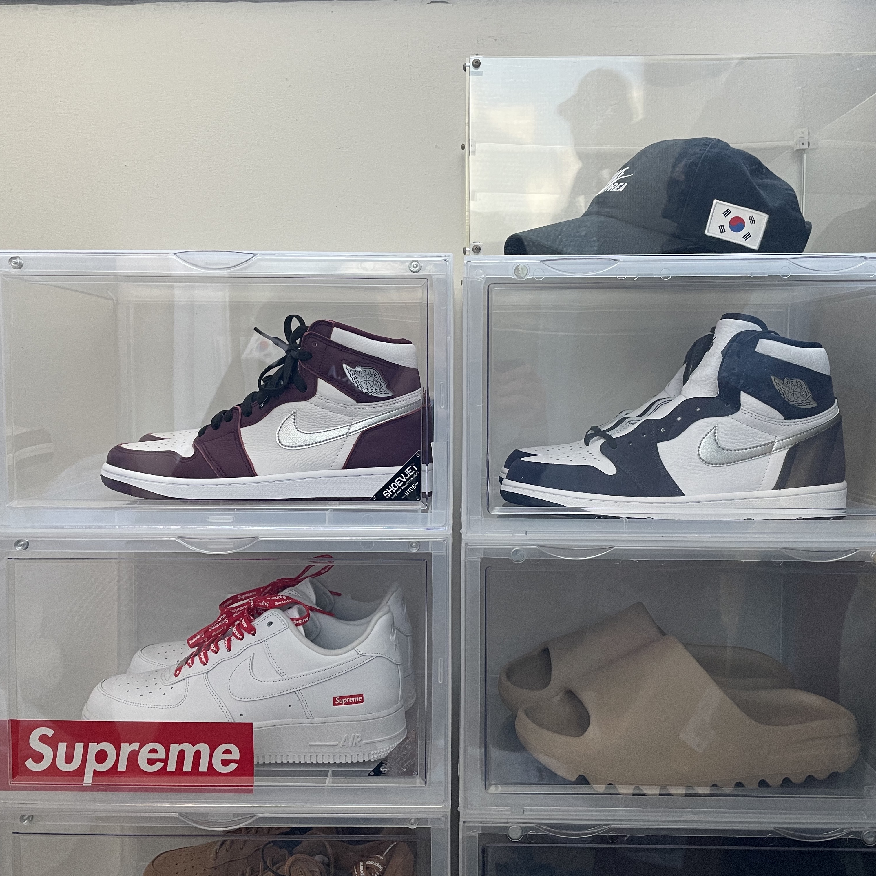 Jordan 1 Retro High OG Bordeaux, Jordan 1 Retro High OG CO.JP Midnight Navy 착용 스타일 - 3