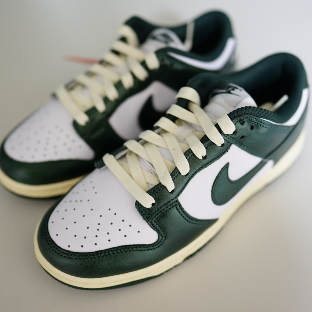 (W) Nike Dunk Low Vintage Green 착용 스타일