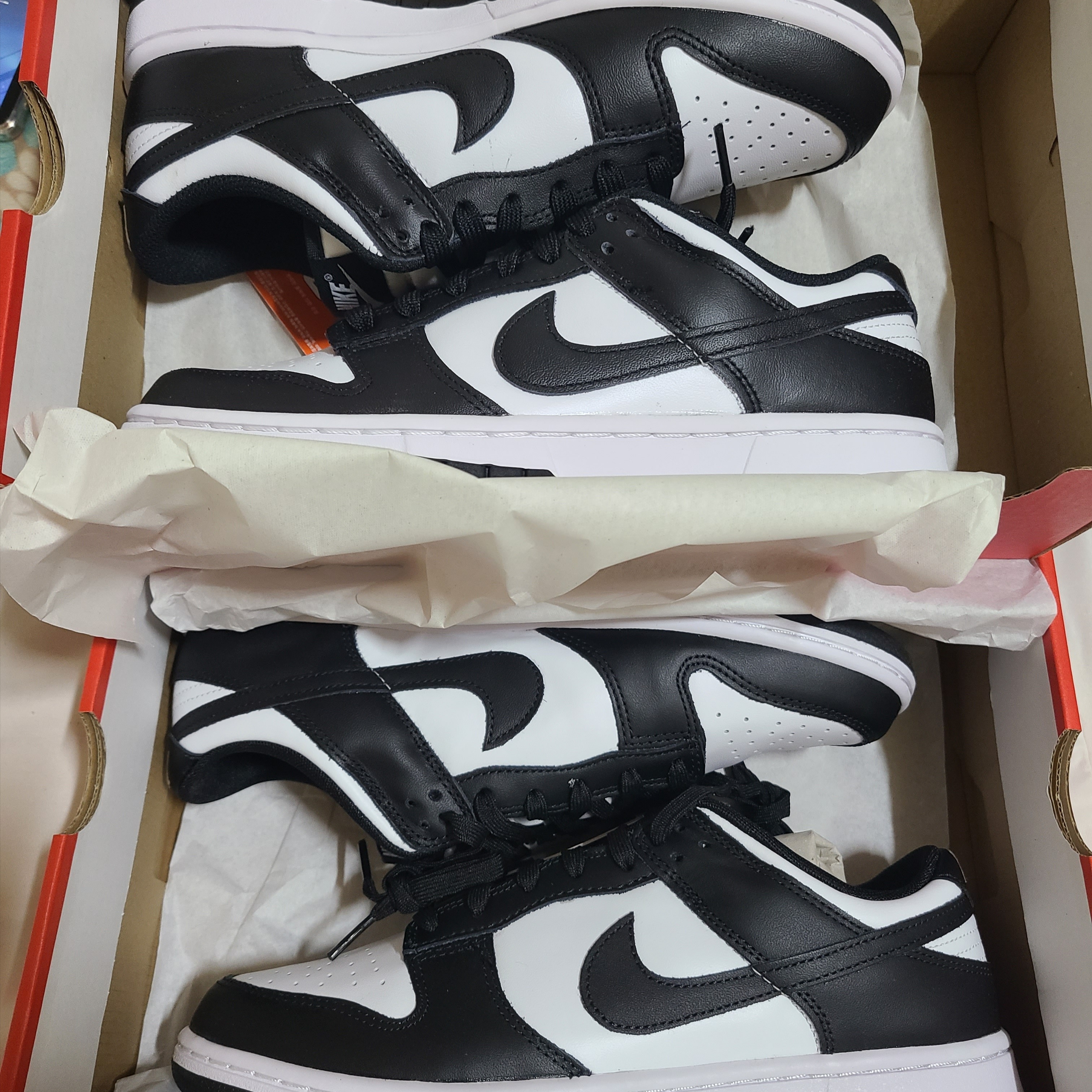 Nike Dunk Low Retro Black, (W) Nike Dunk Low Black 착용 스타일