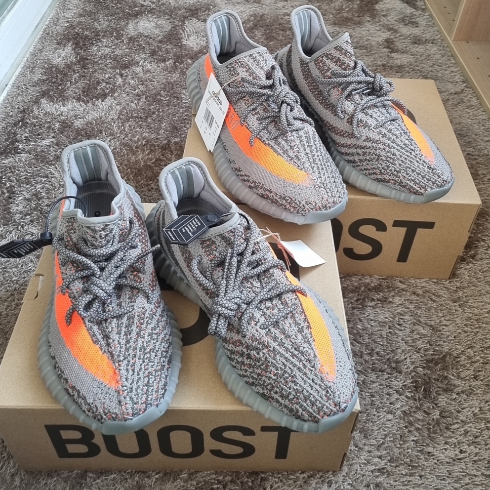 Adidas Yeezy Boost 350 V2 Beluga - Reflective 착용 스타일 - 2