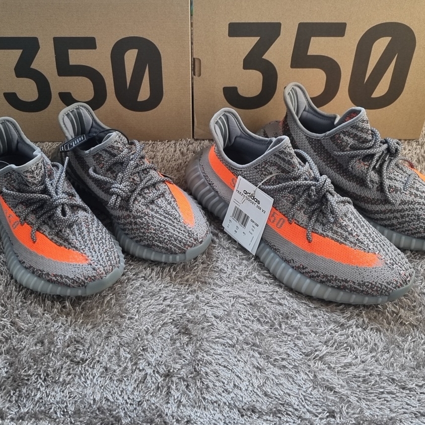 Adidas Yeezy Boost 350 V2 Beluga - Reflective 착용 스타일 - 1