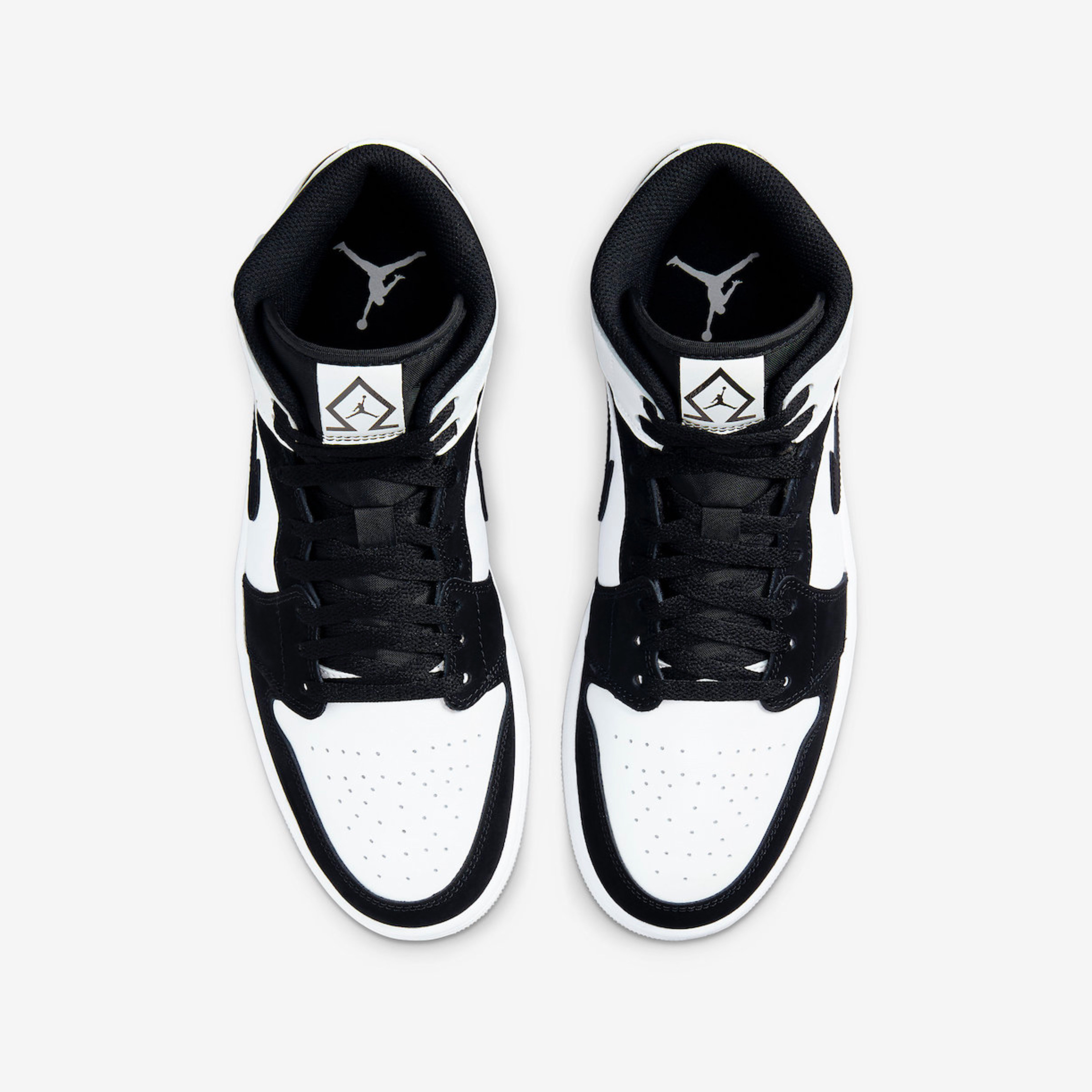 Jordan 1 Mid SE Diamond 착용 스타일 - 4