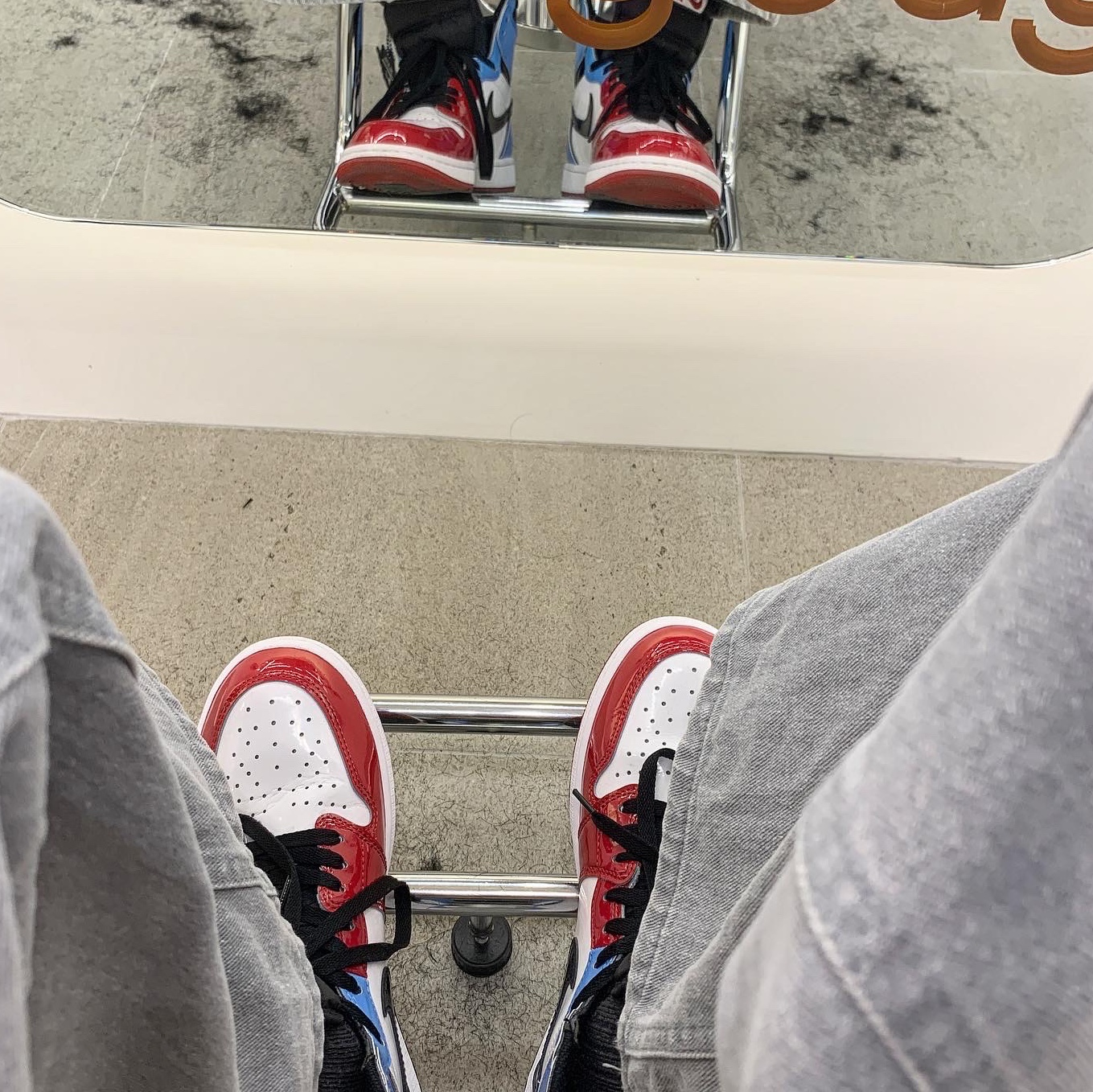 Jordan 1 Retro High Fearless UNC Chicago 착용 스타일