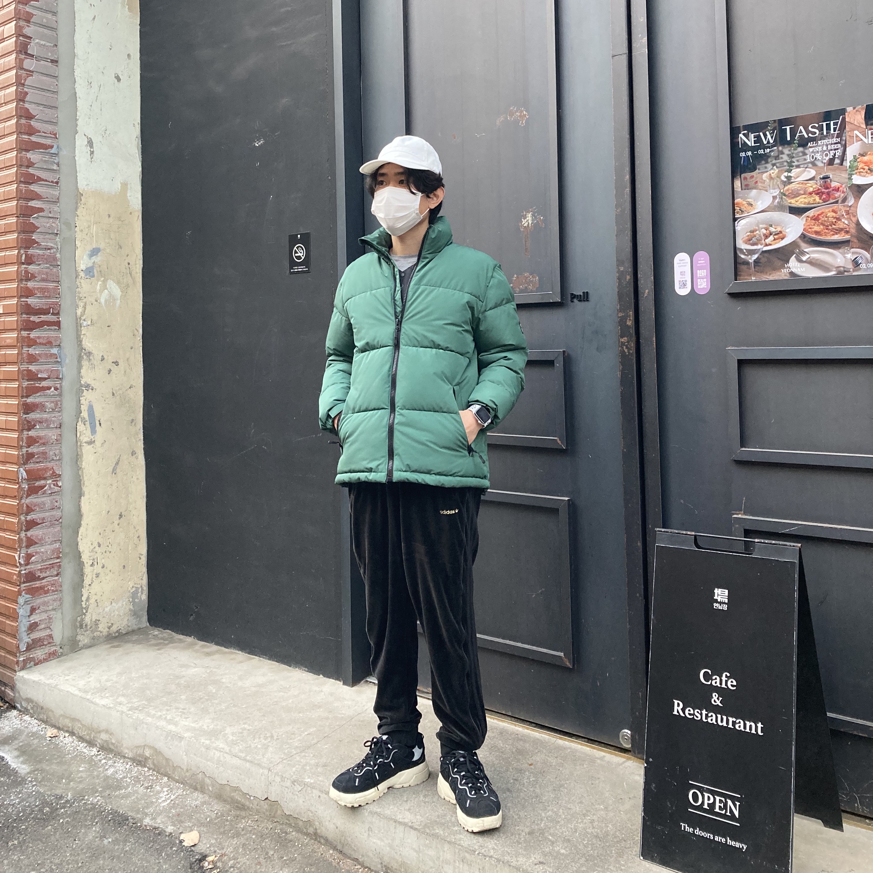Converse x Golf le Fleur Gianno Black 착용 스타일 - 1