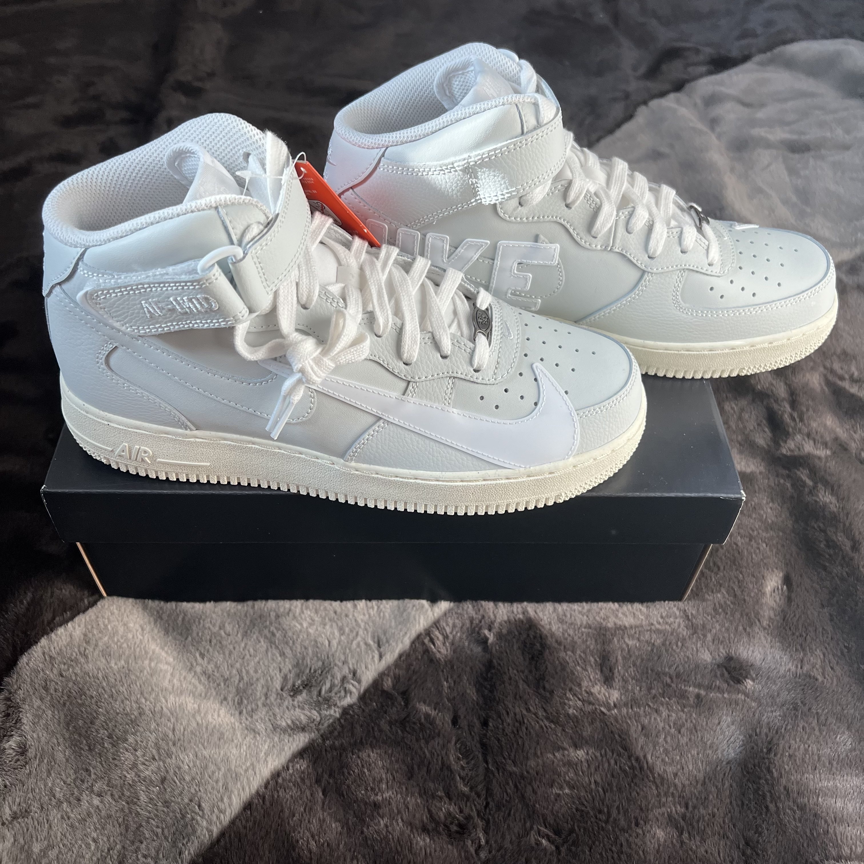 Nike Air Force 1 Mid '07 Premium Copy and Paste 착용 스타일 - 1