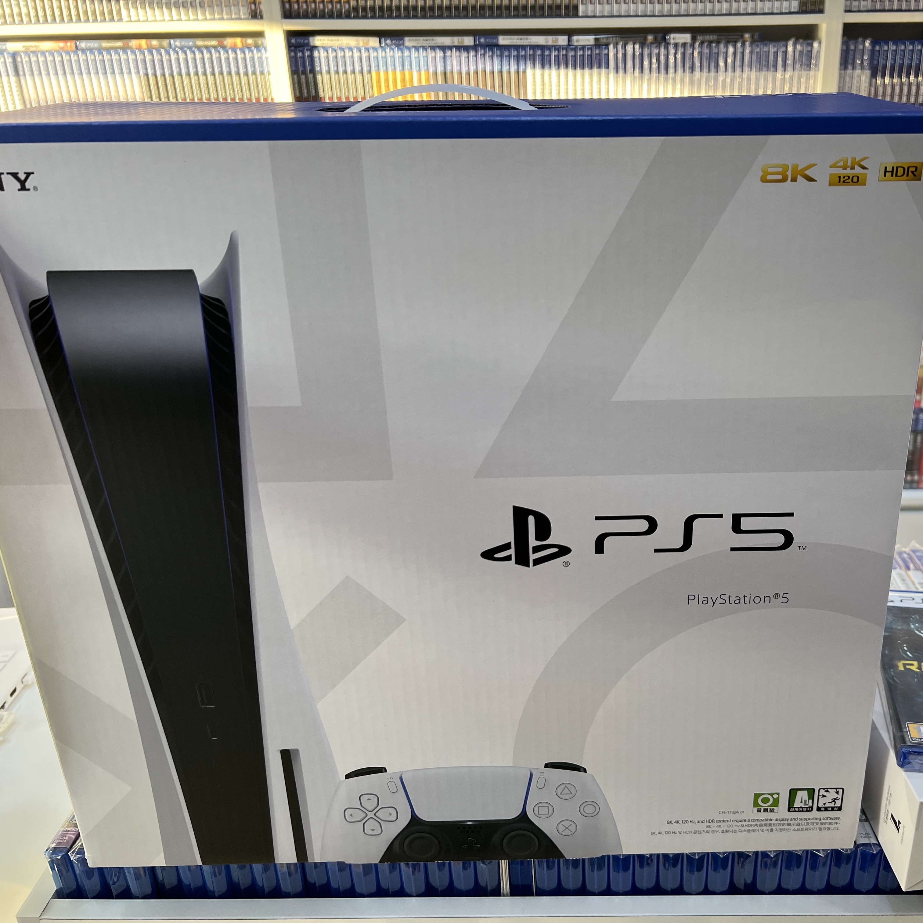 Playstation 5 Blu-ray Edition (SIEK 220V) 착용 스타일