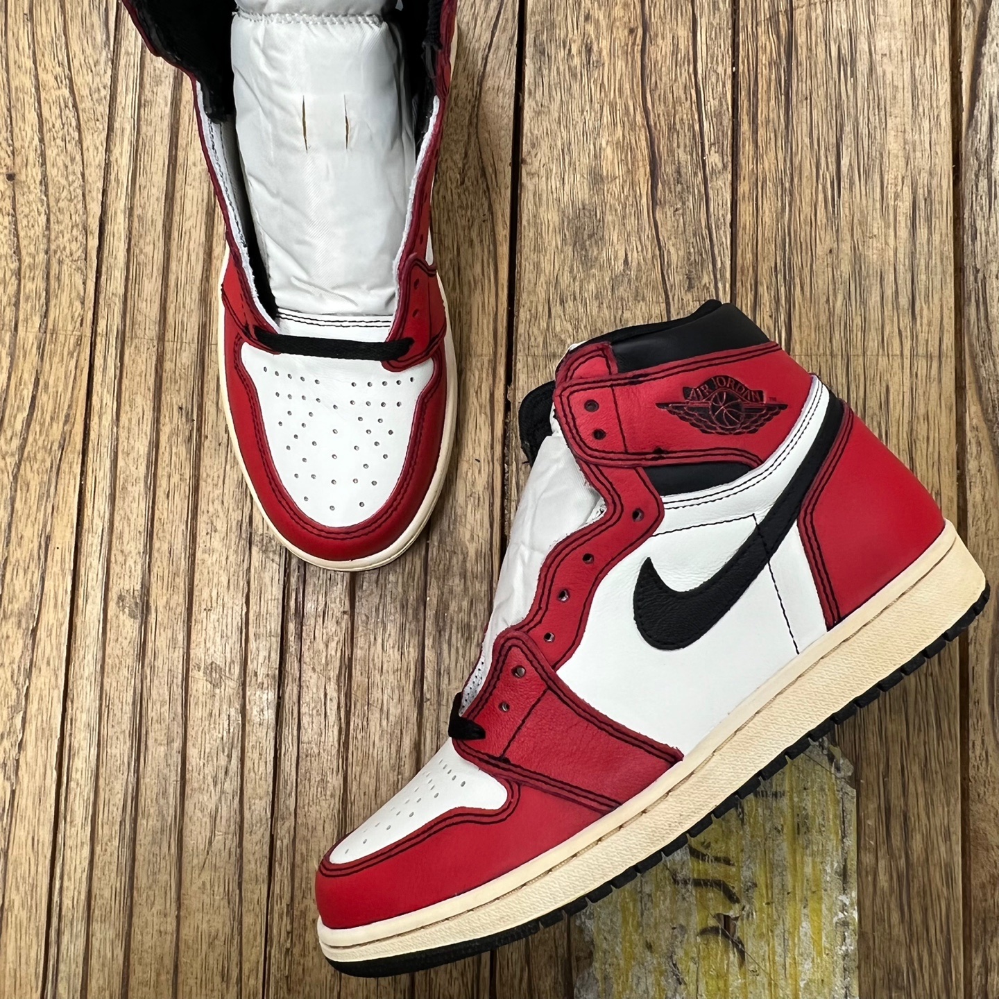 Jordan 1 Retro High OG Defiant SB LA to Chicago 착용 스타일 - 2