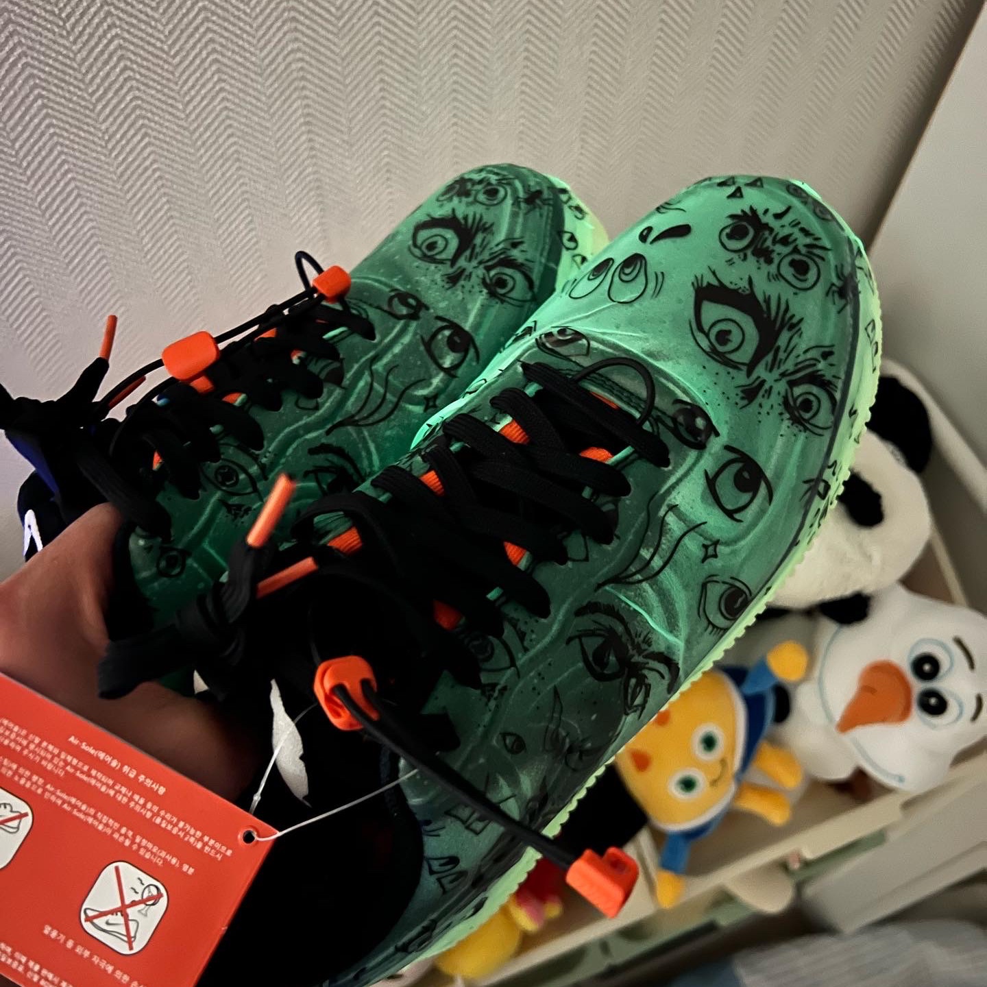 Nike Air Force 1 Low Experimental Halloween 착용 스타일