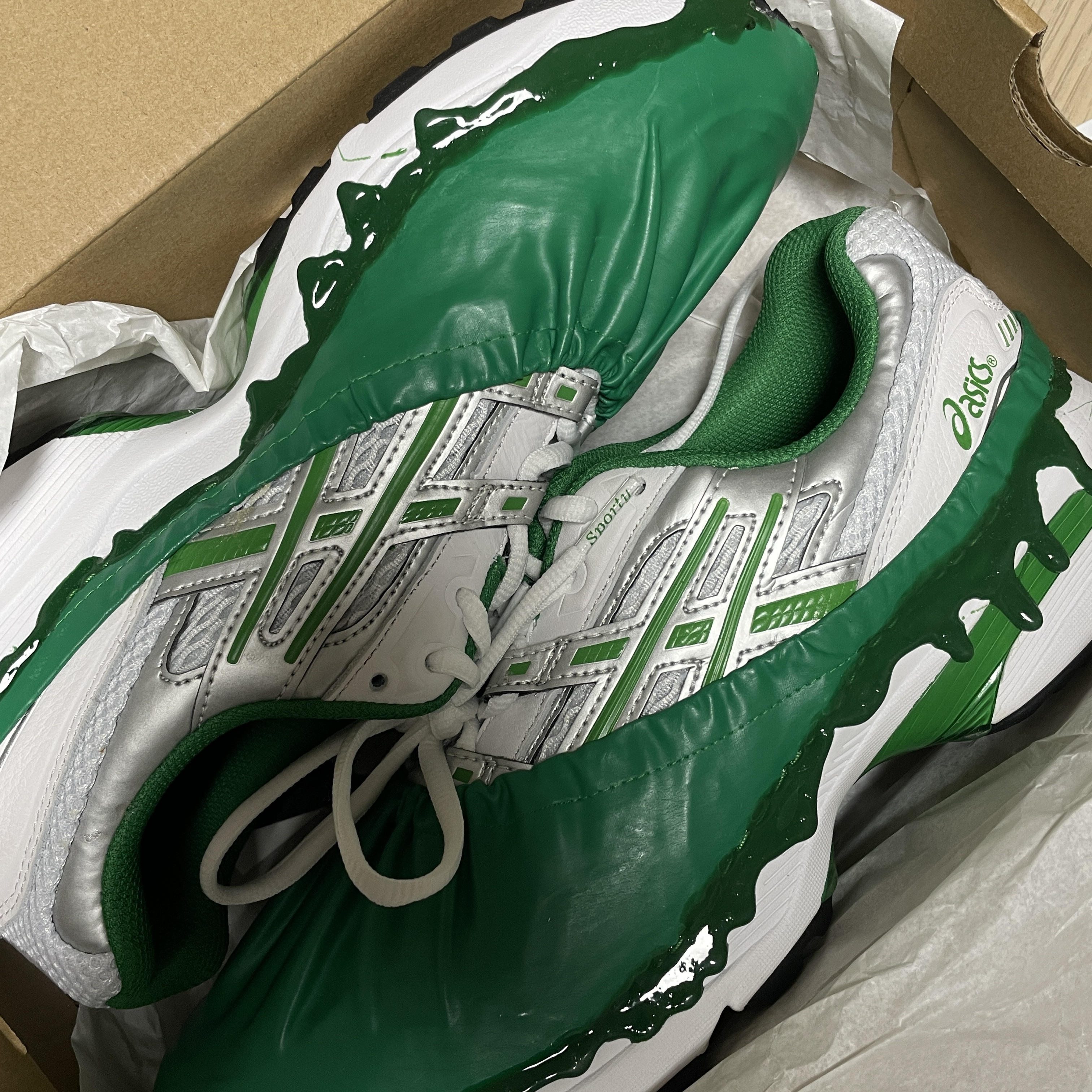 Asics x Kassl Editions Gel-1090 Green 착용 스타일 - 2