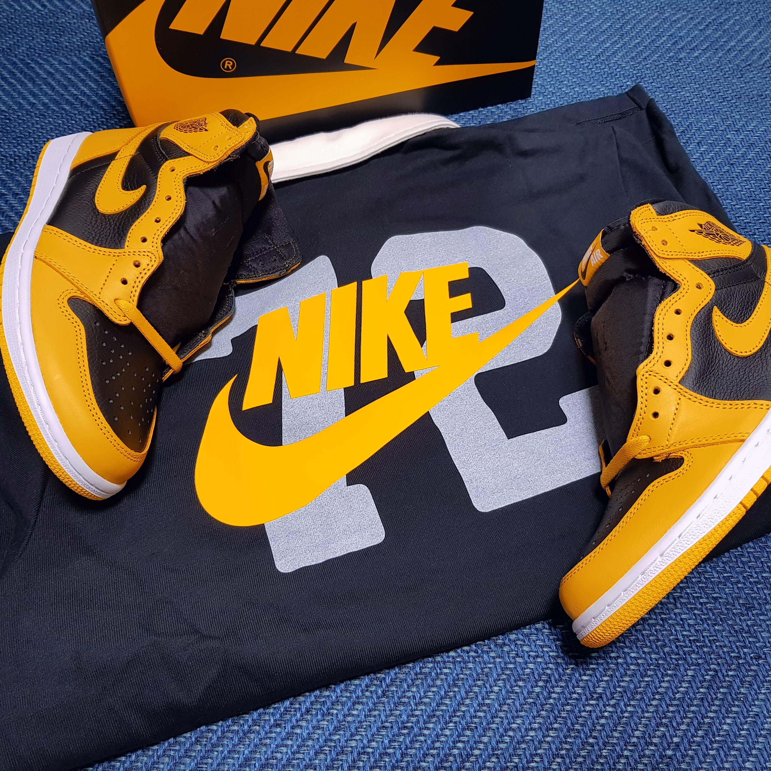 Jordan 1 Retro High OG Pollen 착용 스타일
