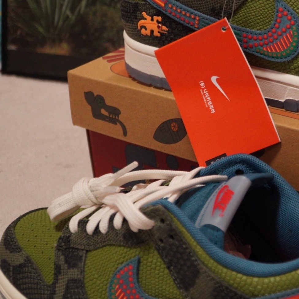 Nike Dunk Low Premium Siempre Familia 착용 스타일 - 3