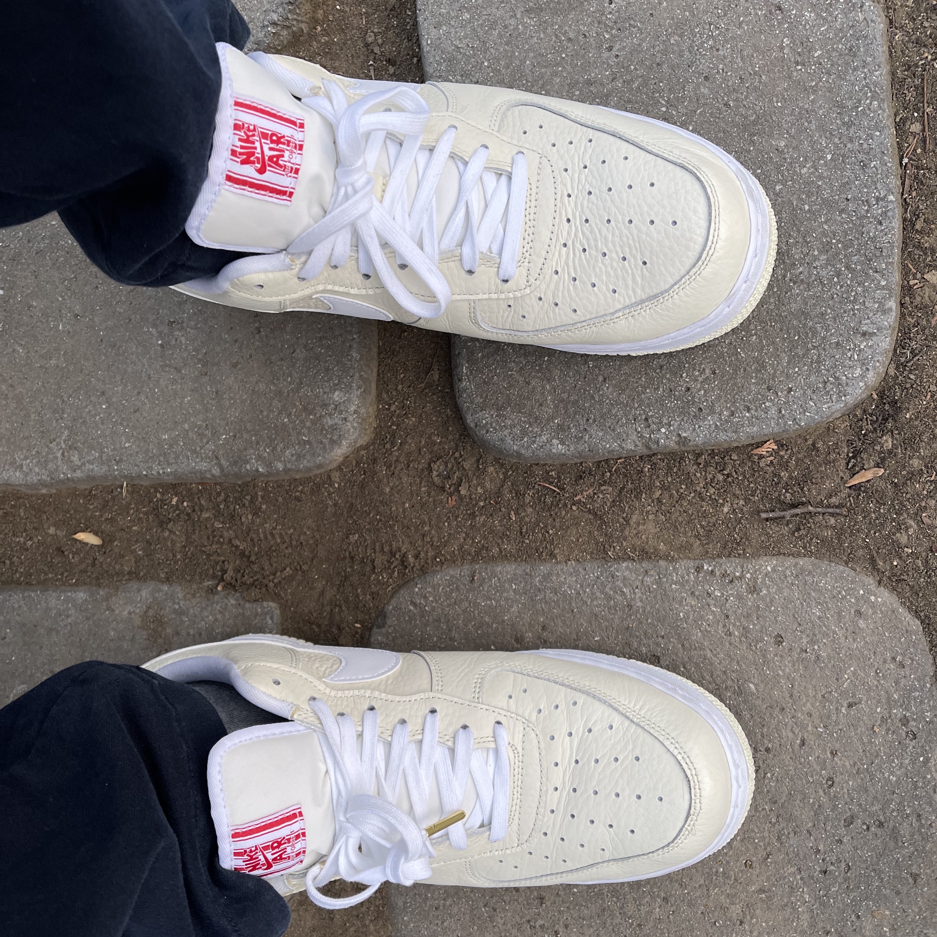 Nike Air Force 1 '07 PRM Popcorn 착용 스타일 - 1