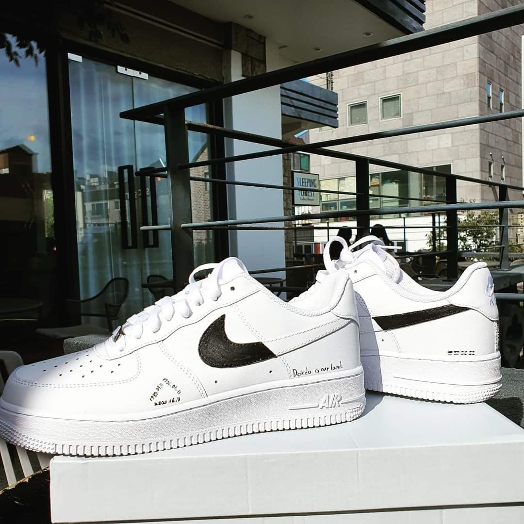 Nike Air Force 1 '07 Low White 착용 스타일 - 3