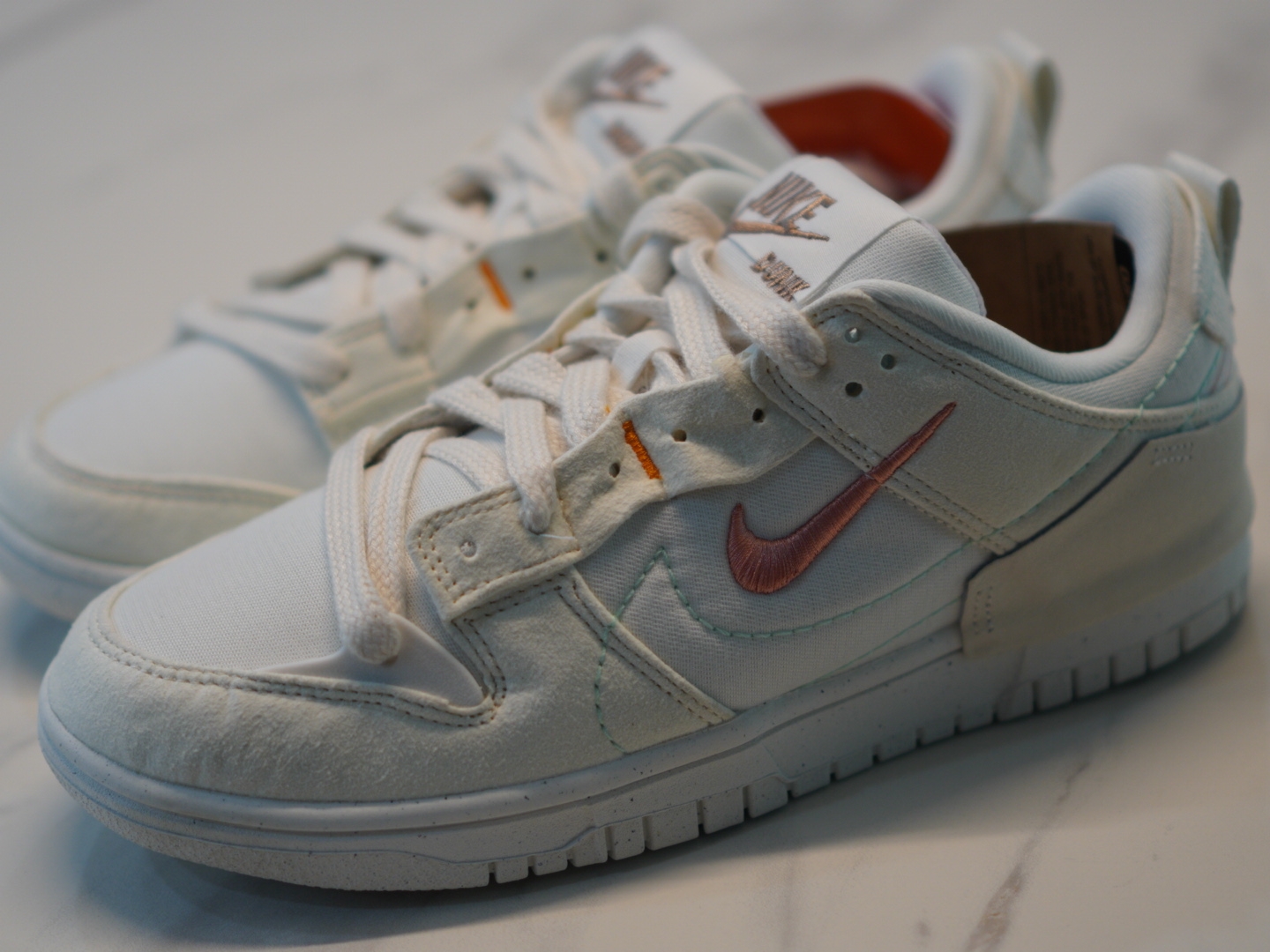 (W) Nike Dunk Low Disrupt 2 Pale Ivory Sail 착용 스타일