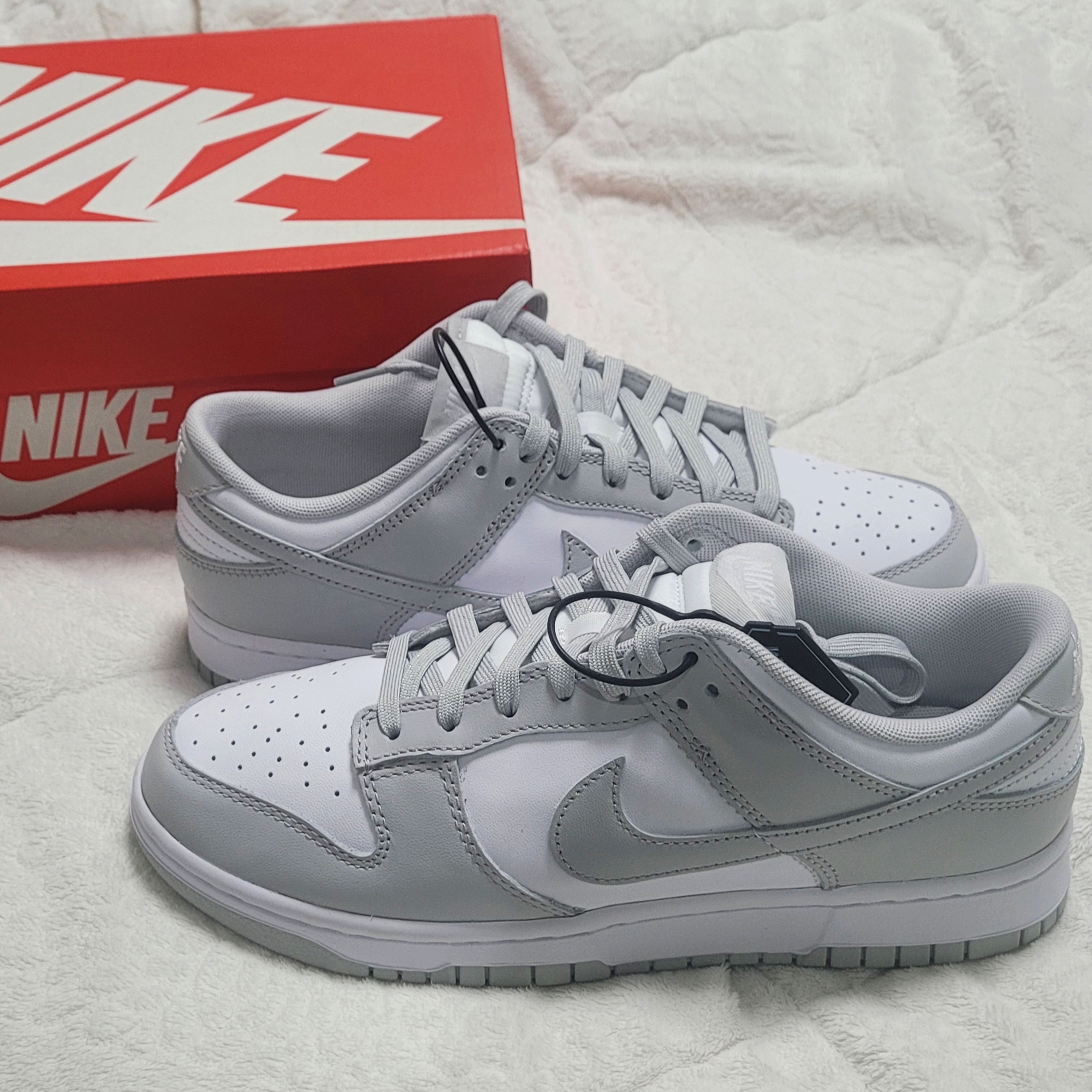 Nike Dunk Low Retro Grey Fog 착용 스타일