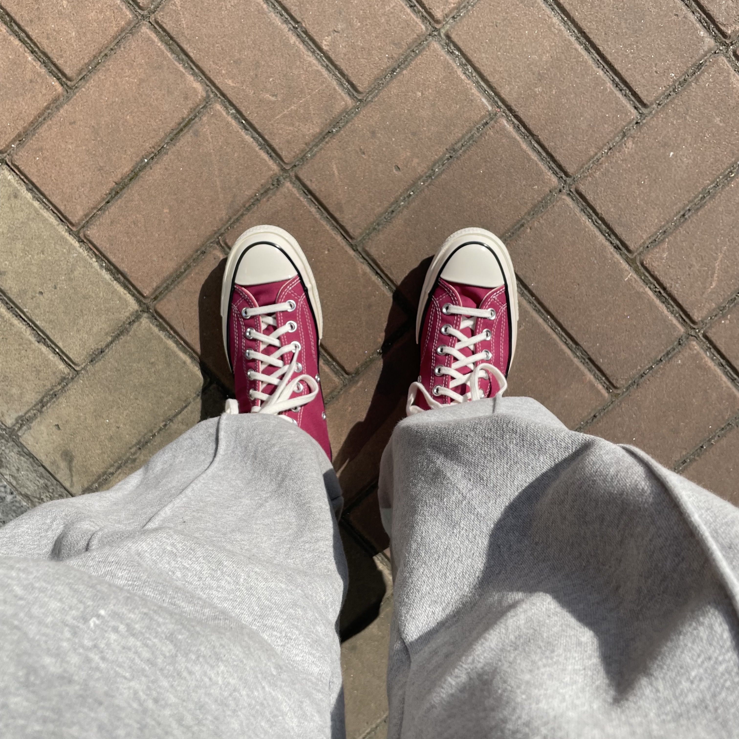 Converse Chuck 70 High Midnight Hibiscus 착용 스타일 - 3
