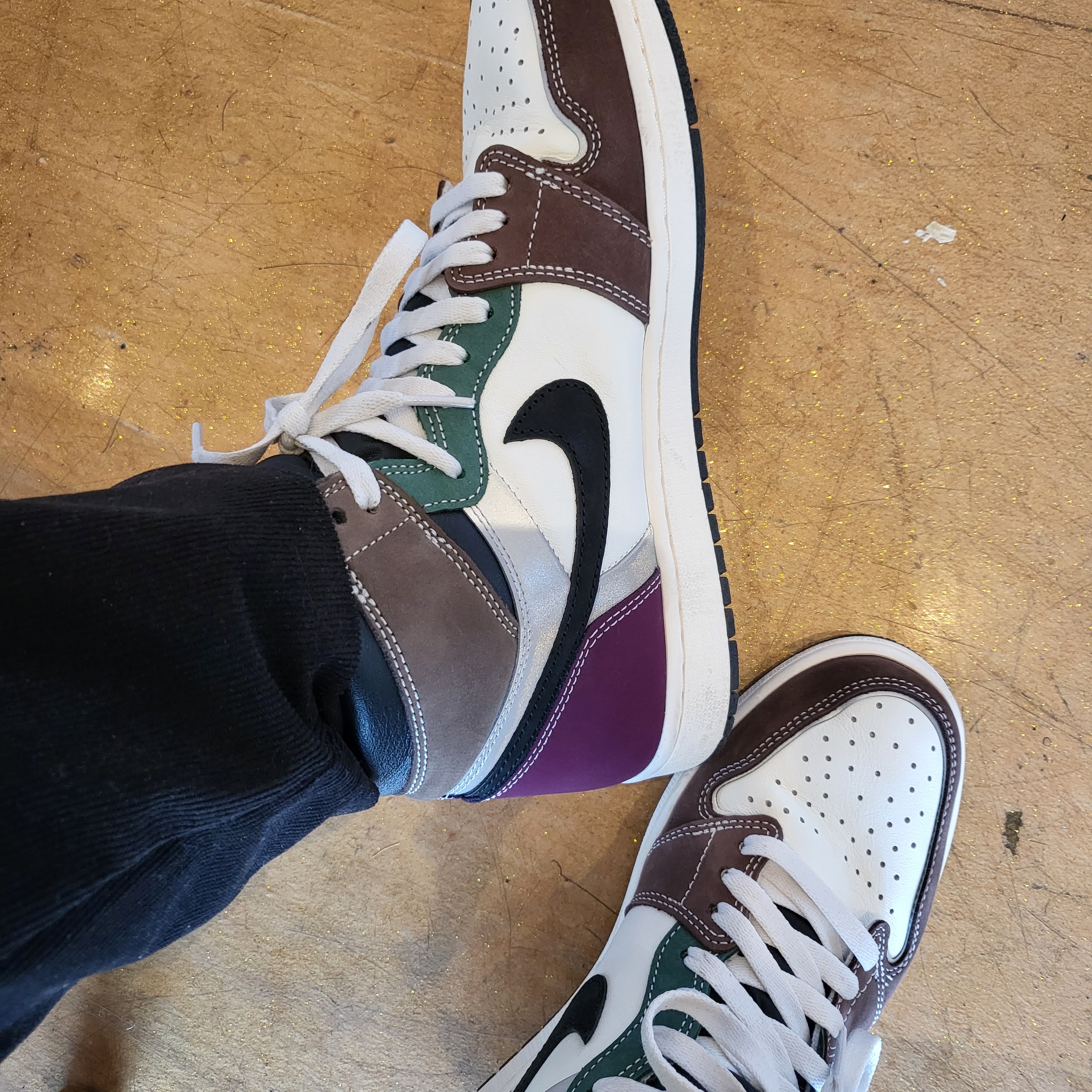 Jordan 1 Retro High OG Craft 착용 스타일 - 1