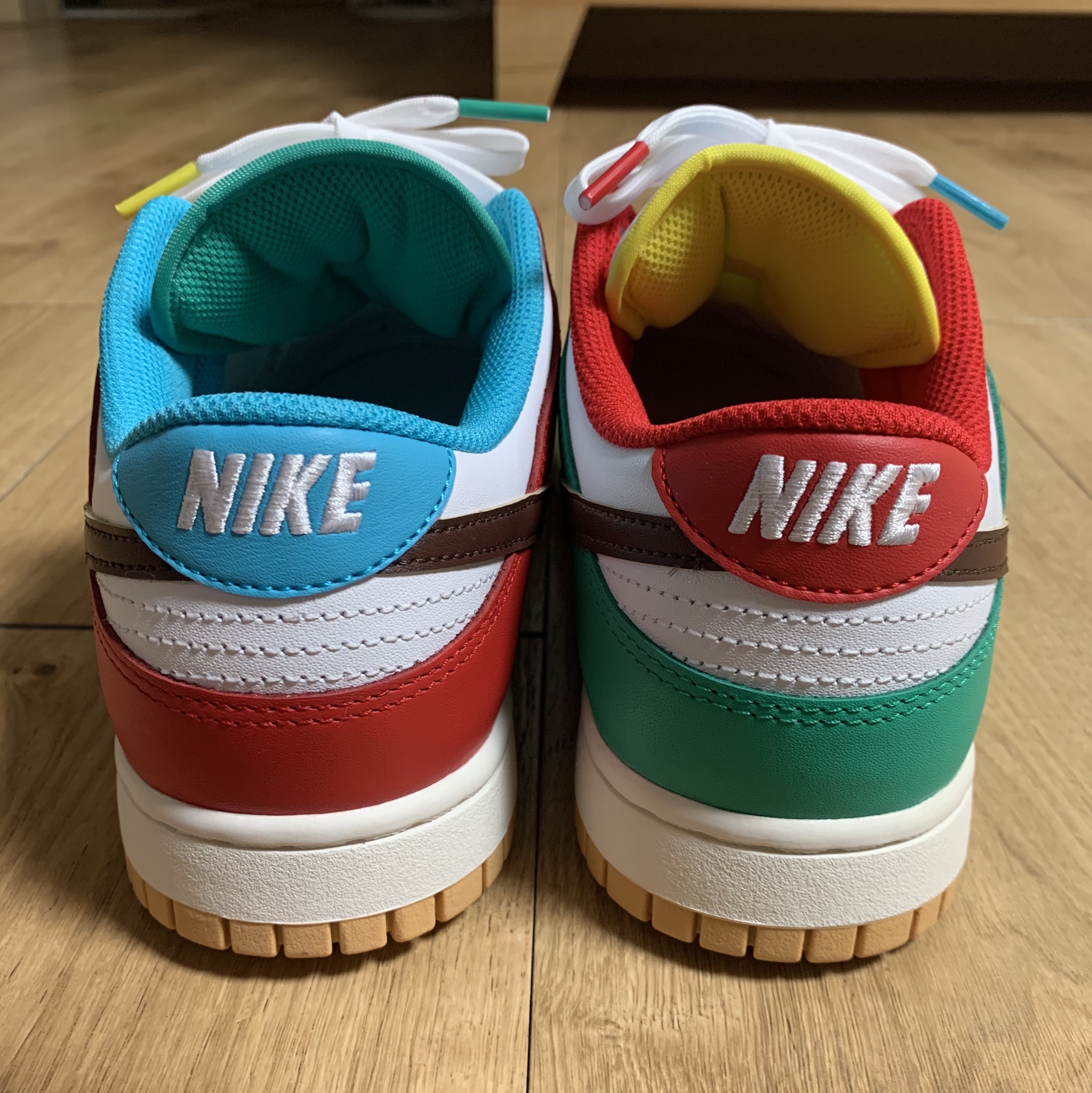 Nike Dunk Low SE Free.99 White 착용 스타일 - 3