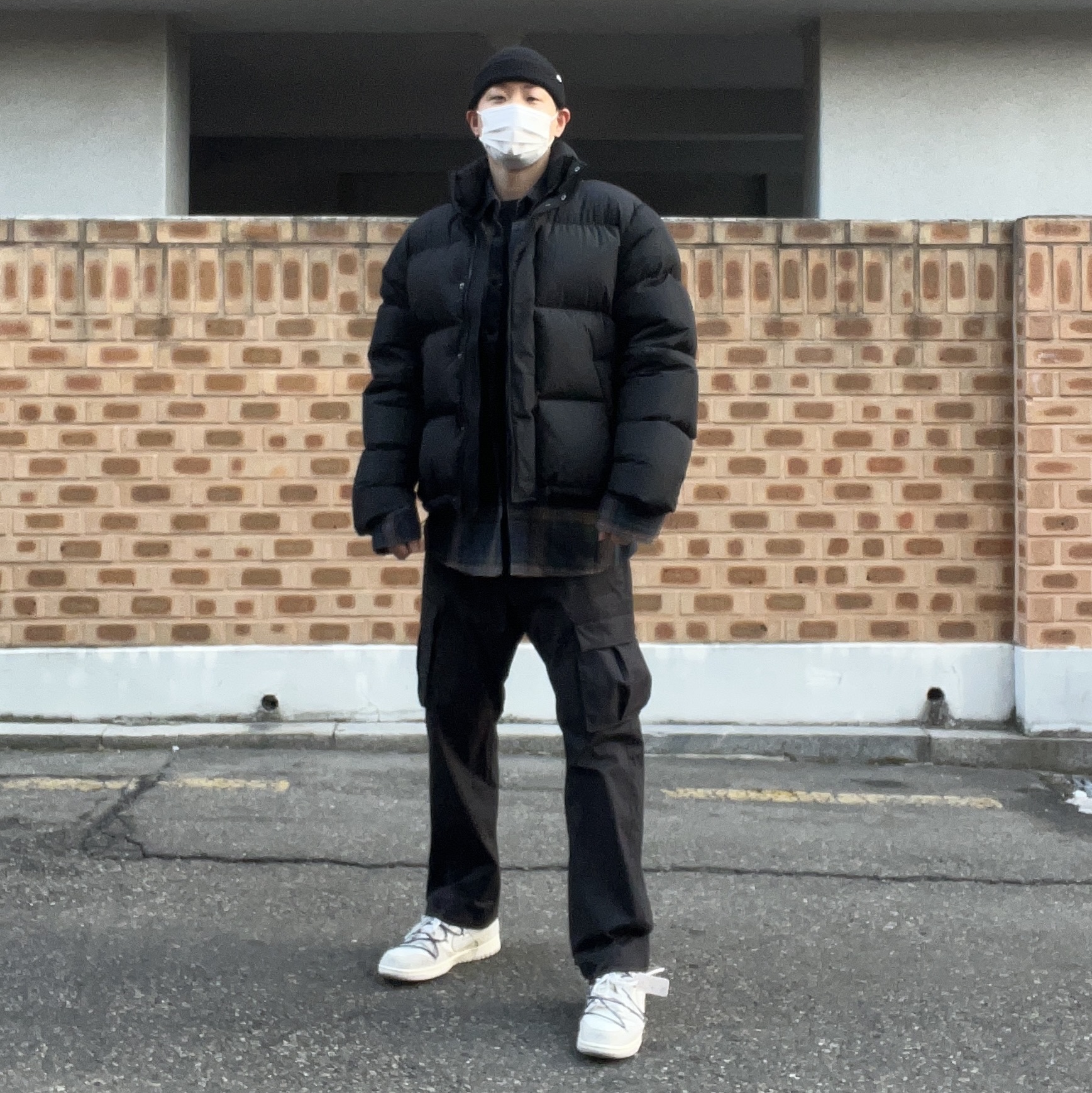 Nike x Off-White Dunk Low The 50 - Lot 18 착용 스타일