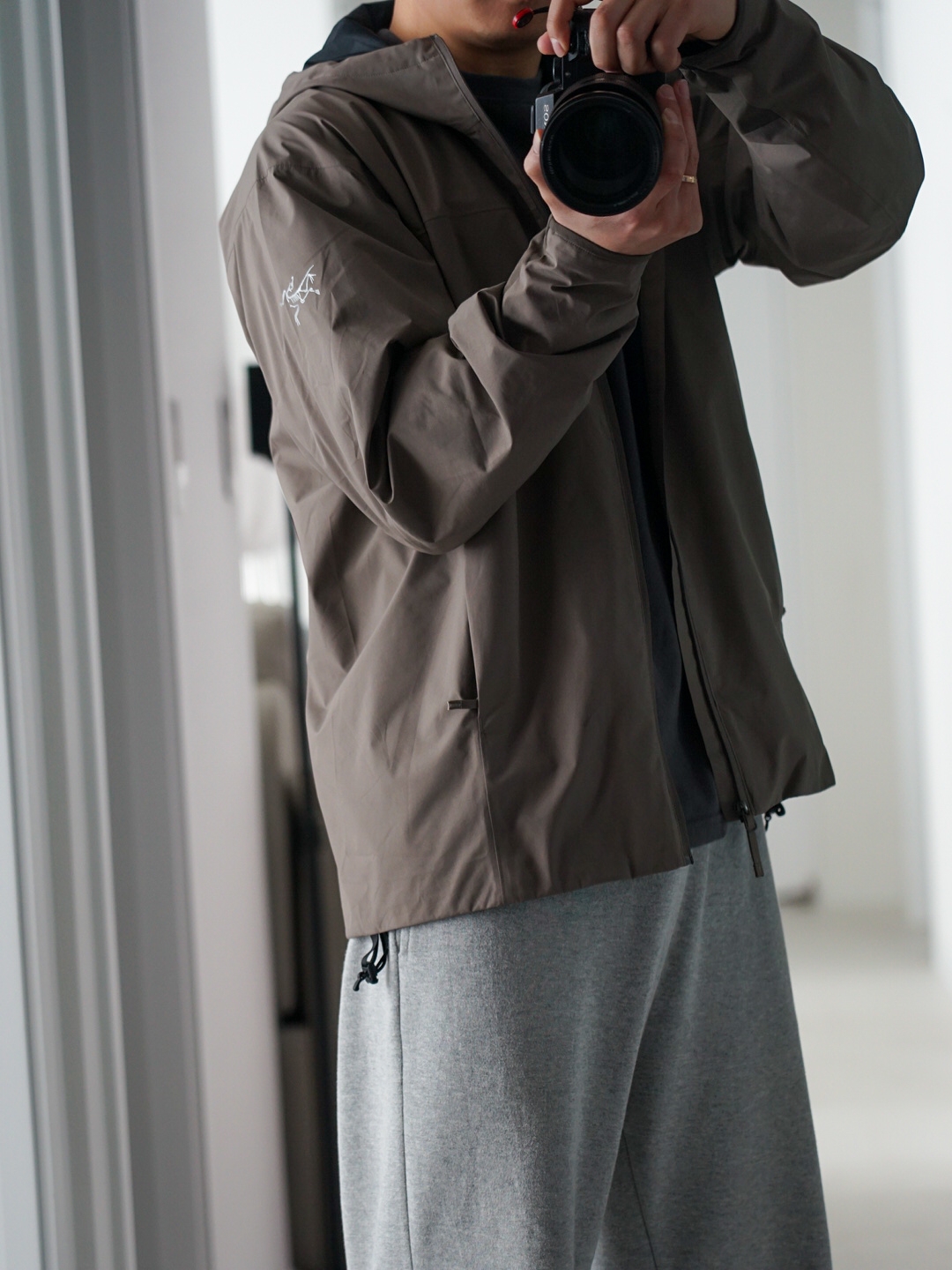 Arc'teryx Solano Hoody Alchemy 착용 스타일 - 1