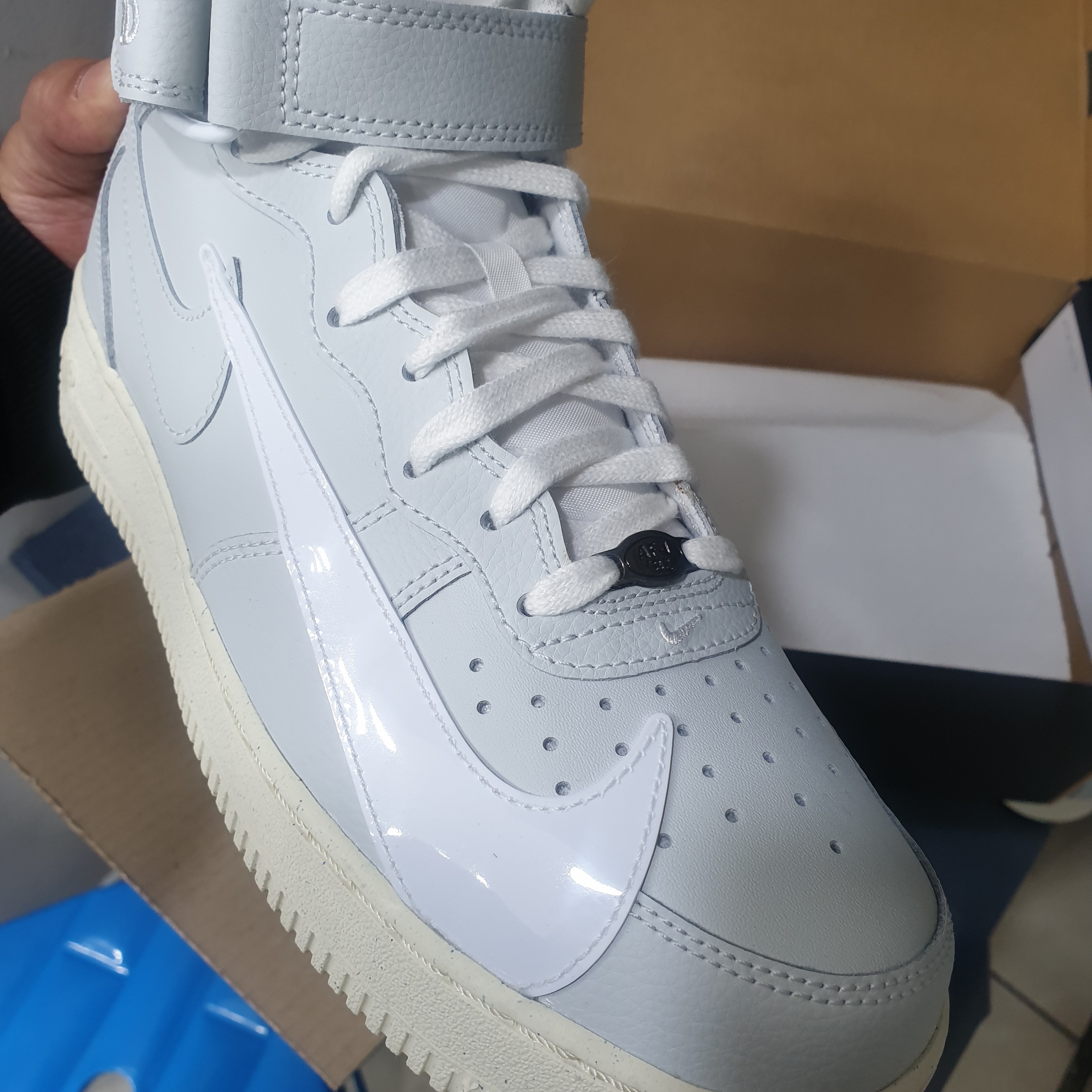 Nike Air Force 1 Mid '07 Premium Copy and Paste 착용 스타일 - 2