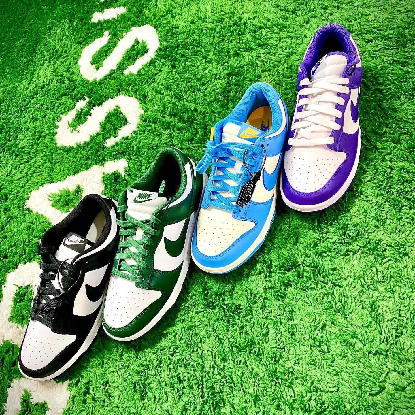 Nike Dunk Low Retro Championship Court Purple 착용 스타일 - 4