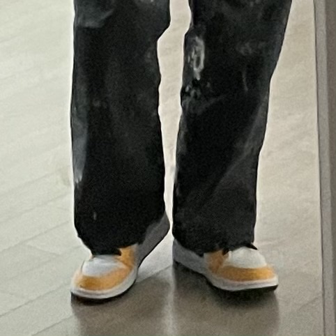 (W) Jordan 1 Low SE Laser Orange 착용 스타일 - 4